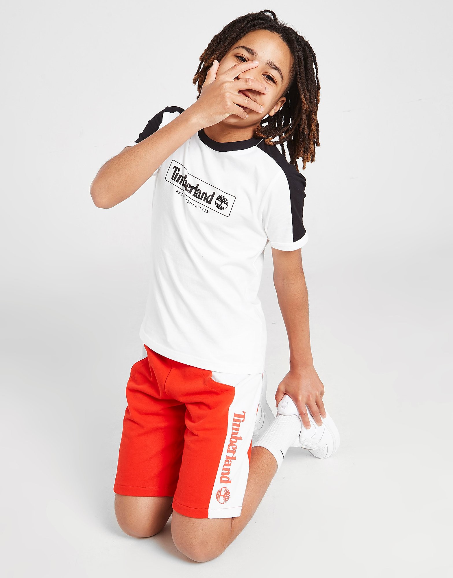 

Timberland Bermuda Shorts Junior - Red - Kids, Red