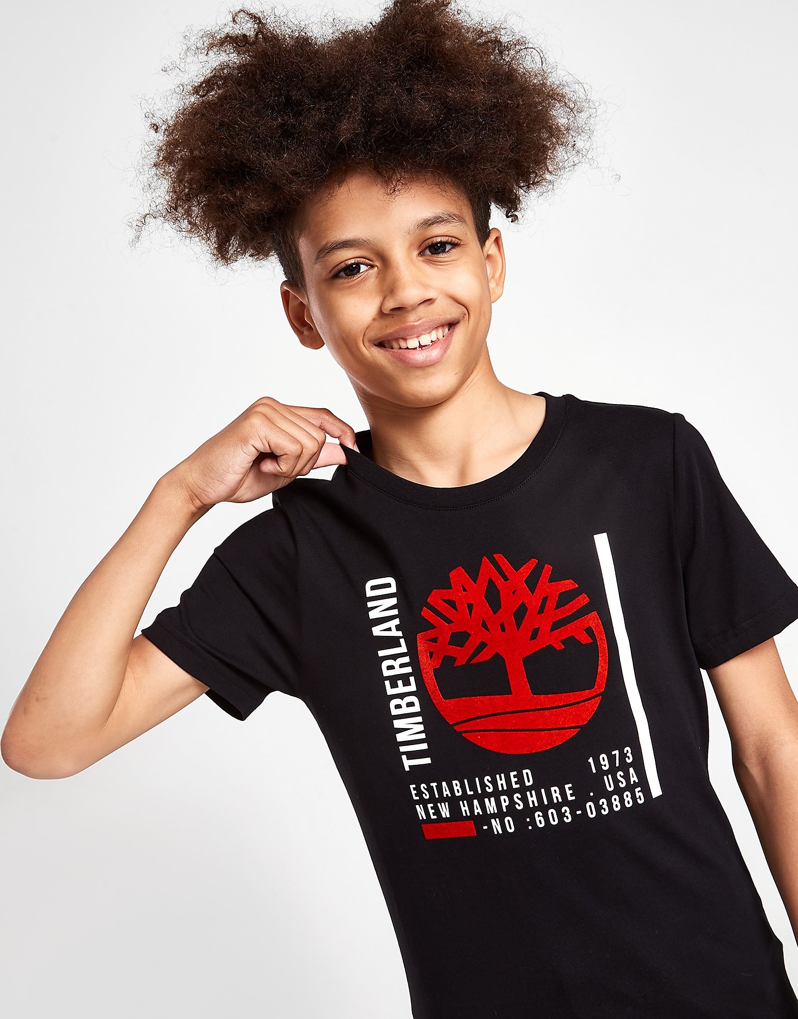 

Timberland Graphic T-Shirt Junior - Black - Kids, Black