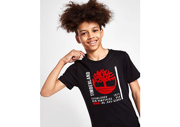 Timberland Graphic T-Shirt Junior - Black - Kids, Black