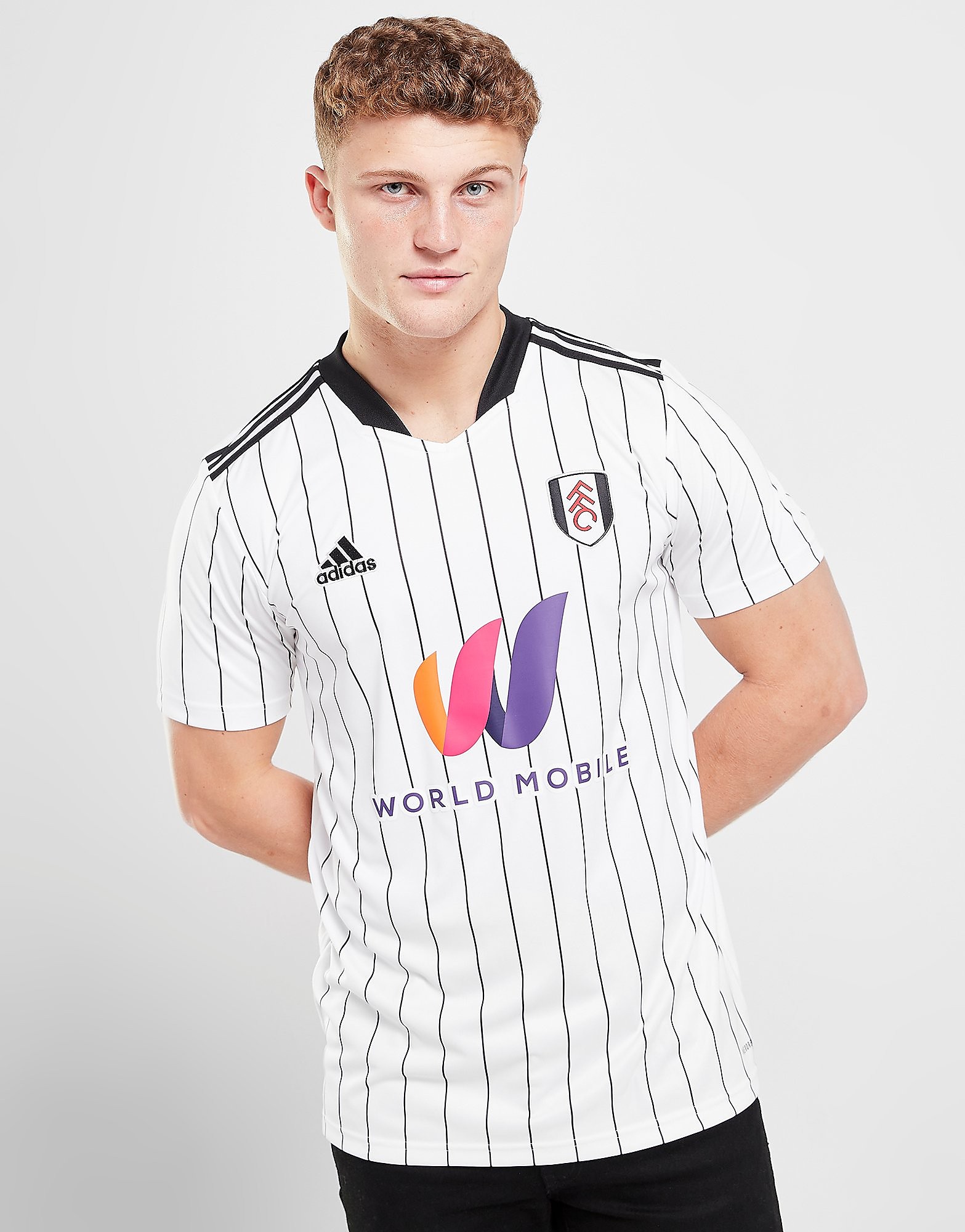 

adidas Fulham FC 2021/22 Home Shirt - White - Mens, White