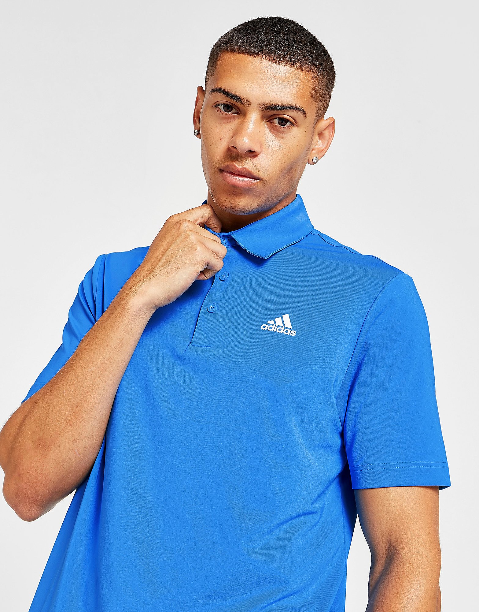

adidas Golf Prime Ultimate365 Polo Shirt - Blue - Mens, Blue
