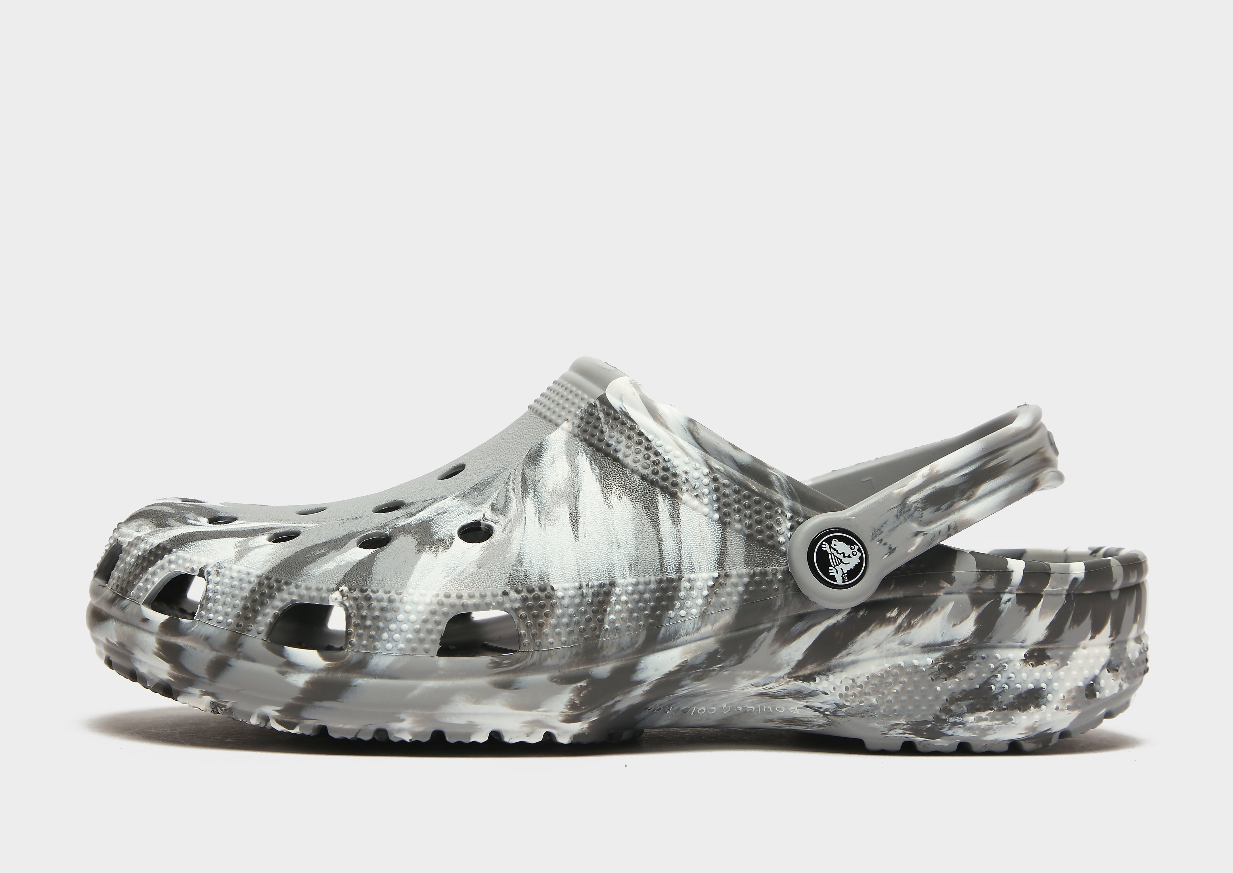

Crocs Classic Marbled Clog - Grey - Mens, Grey