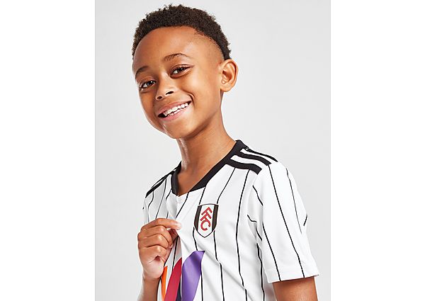 adidas Fulham FC 2021/22 Home Kit Children - White - Kids, White