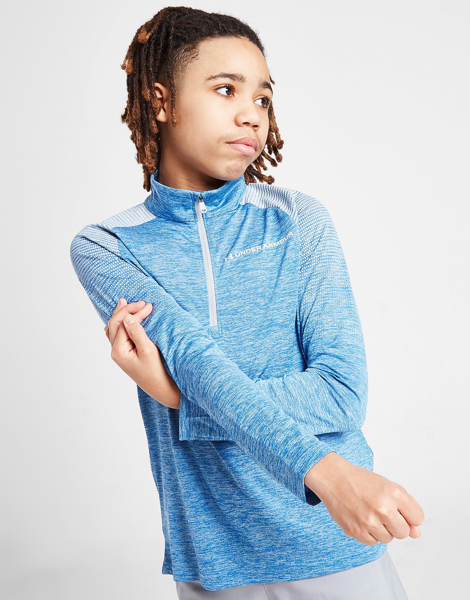 

Under Armour Tech 1/2 Zip Top Junior - Only at JD - Blue - Kids, Blue