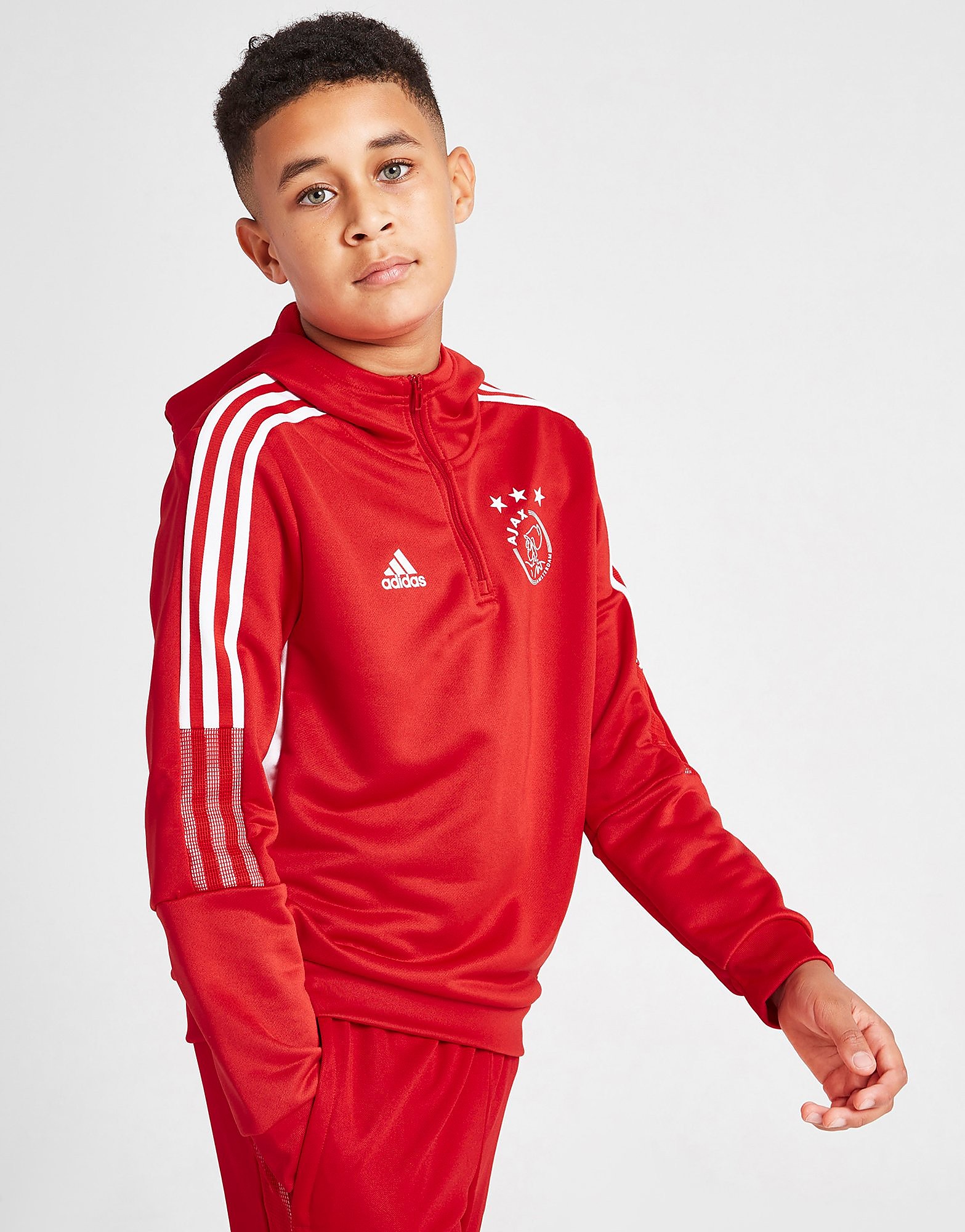 

adidas Ajax Amsterdam Tiro Training Track Top Junior - Team Collegiate Red - Kids, Team Collegiate Red