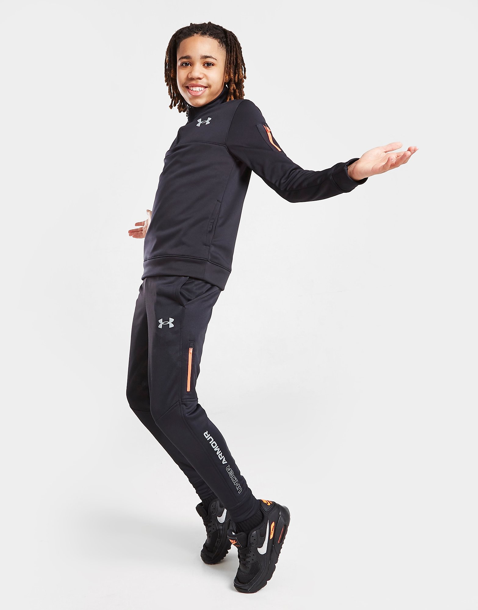 

Under Armour UA Armour Fleece Track Pants Junior - Only at JD - Black - Kids, Black