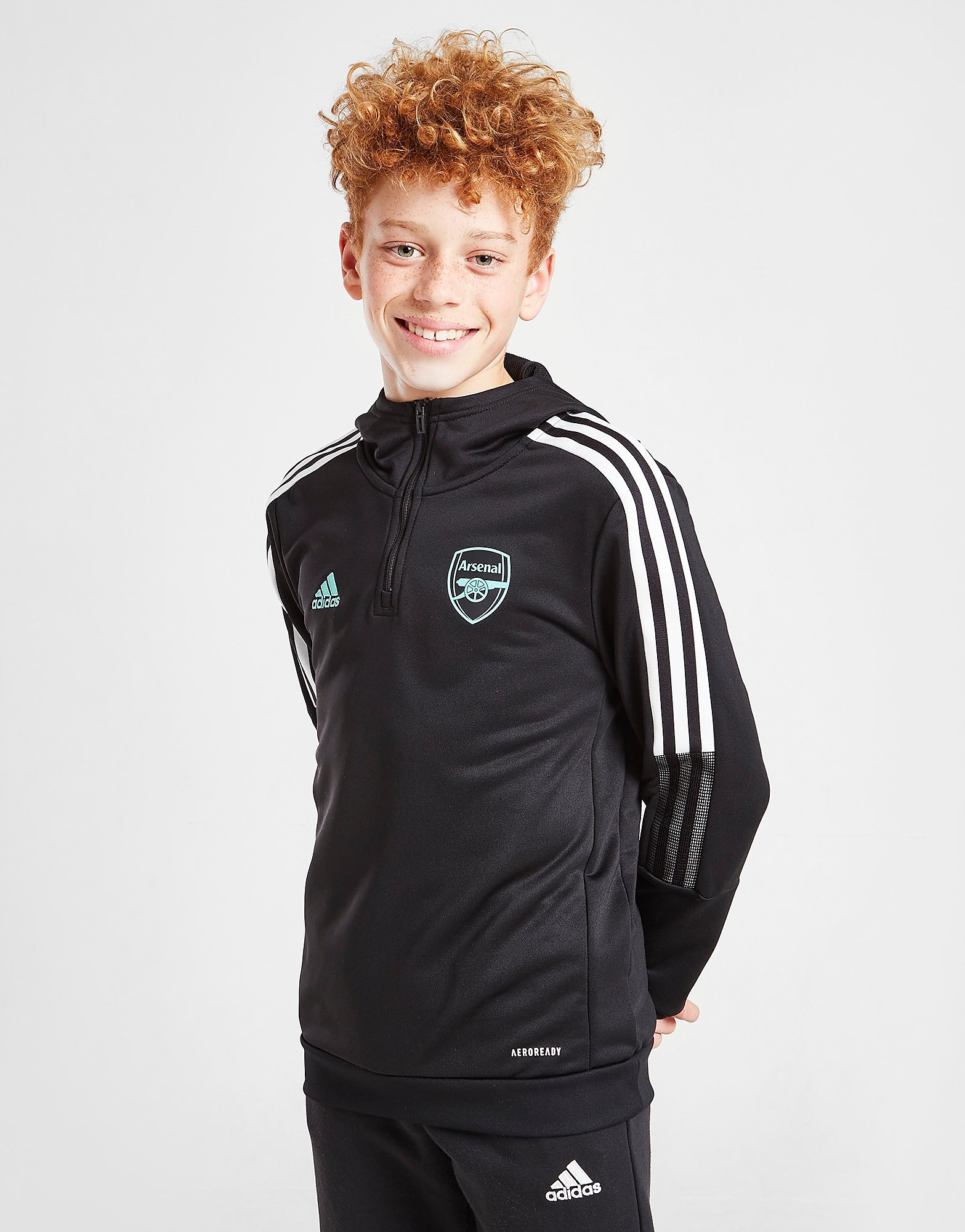 

adidas Arsenal FC Track Hoodie Junior - Black - Kids, Black