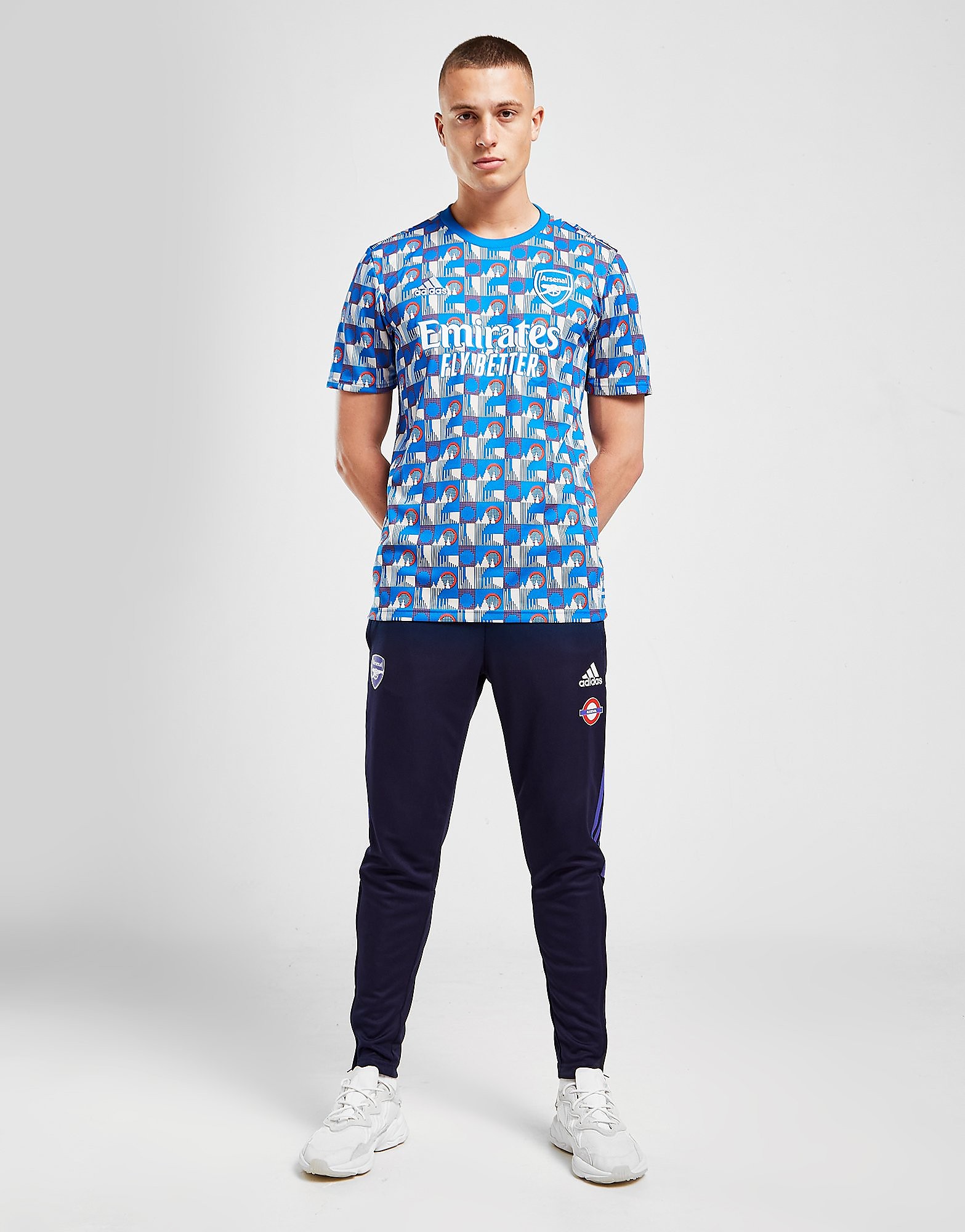 

adidas Arsenal FC x TFL Tiro Track Pants - Navy - Mens, Navy