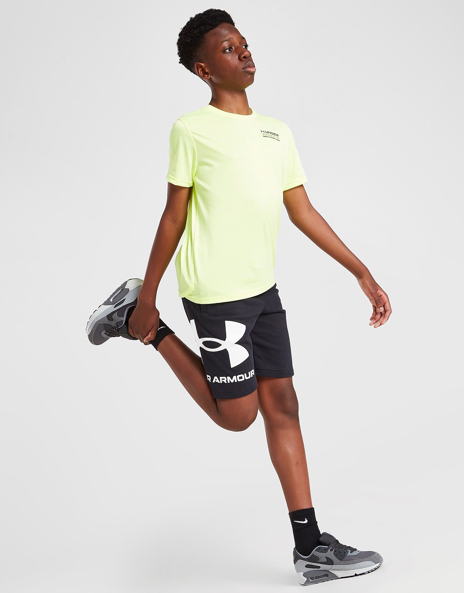 

Under Armour Rival Fleece Logo Shorts Junior - Black - Kids, Black