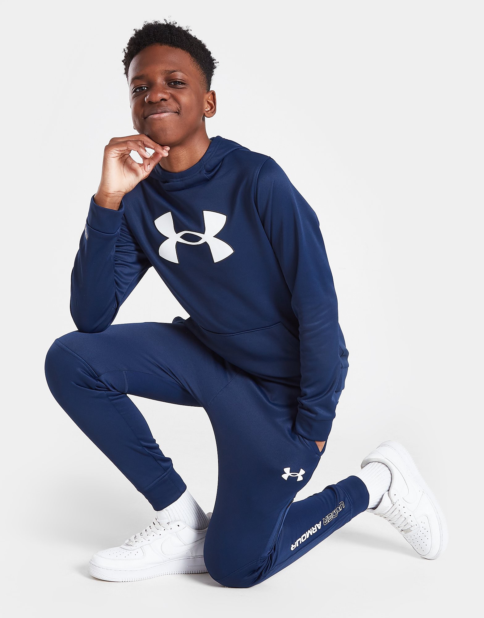 

Under Armour UA Armour Fleece Hoodie Junior - Only at JD - Blue - Kids, Blue