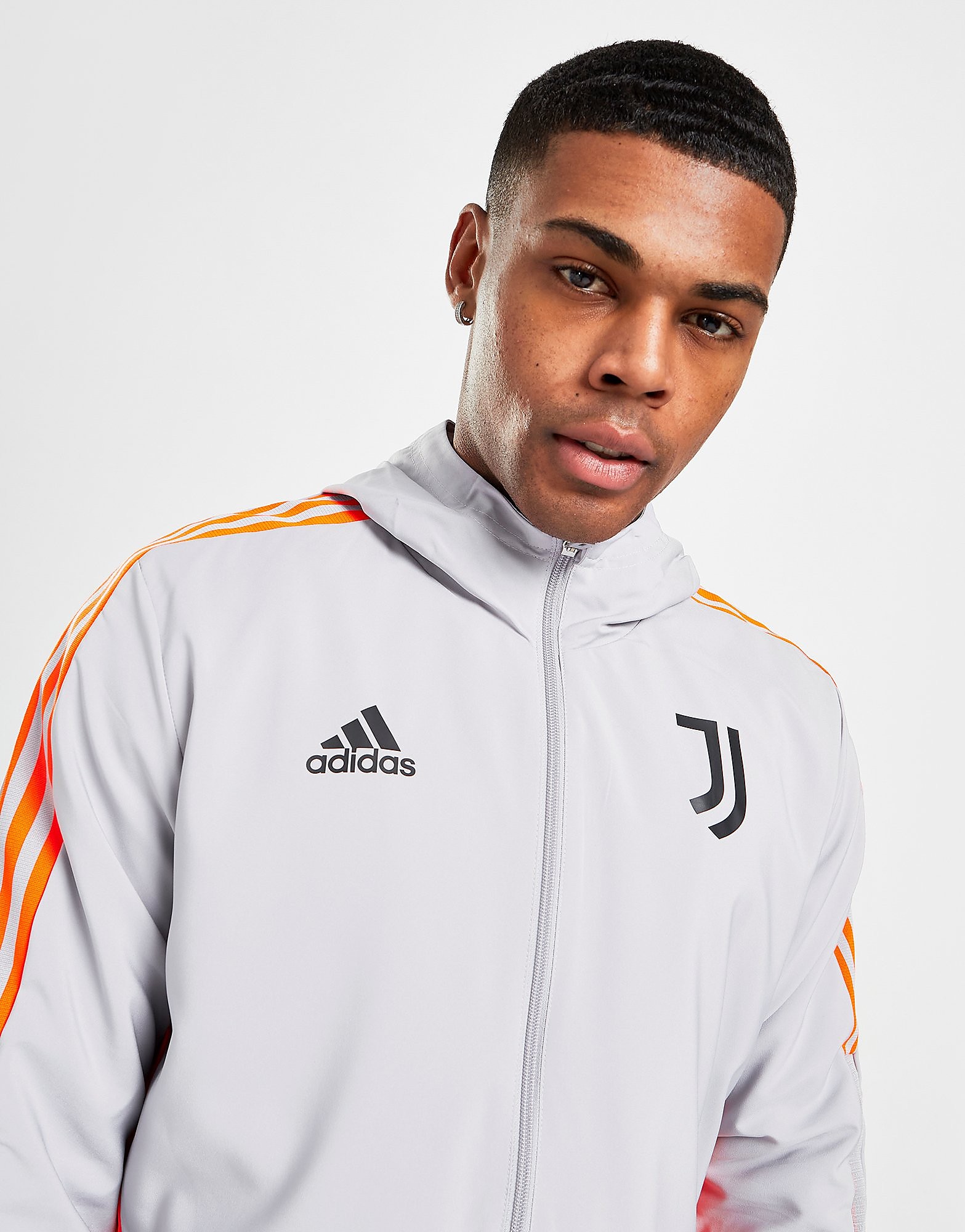 

adidas Juventus Presentation Jacket - Glory Grey - Mens, Glory Grey