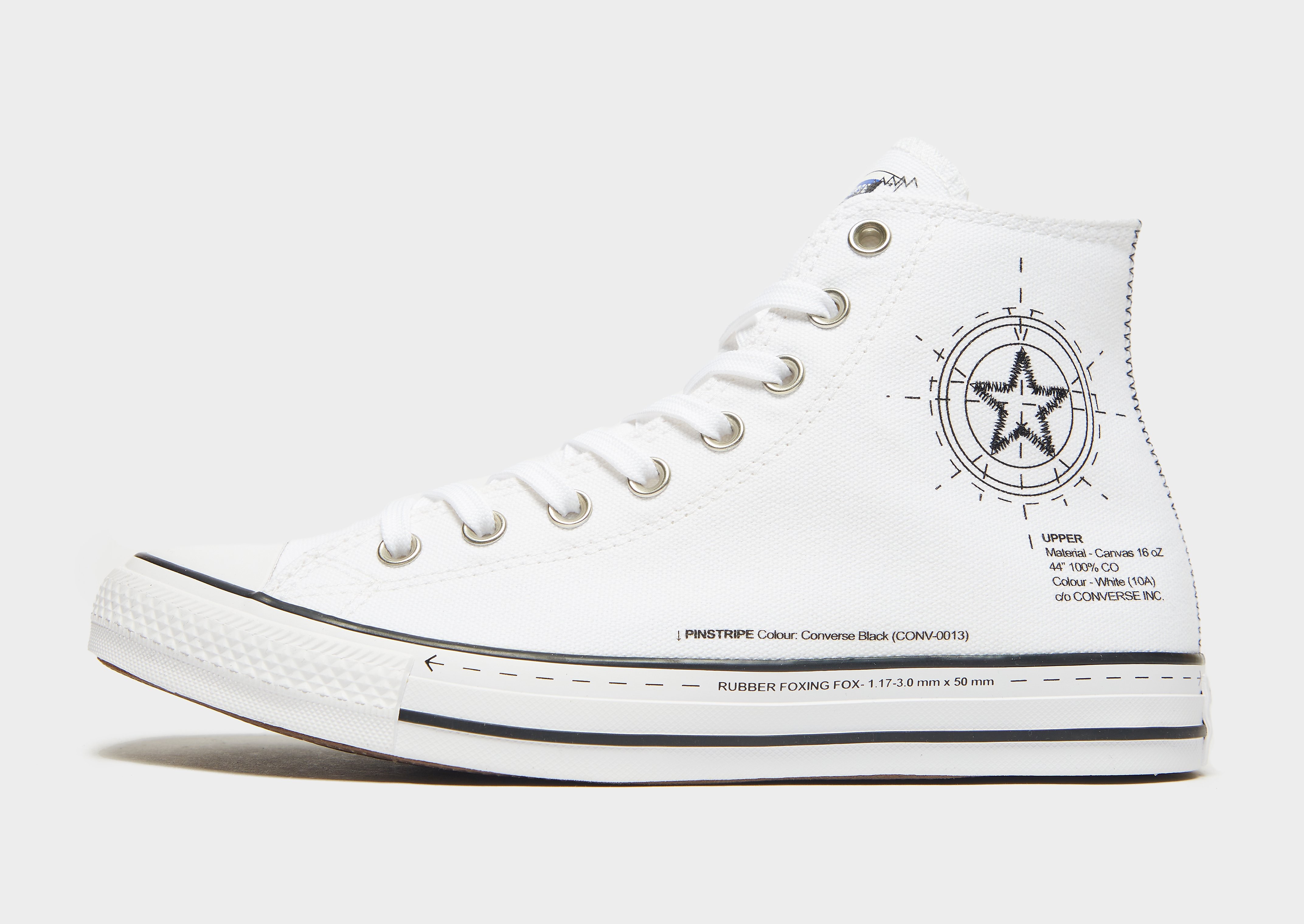 

Converse All Star Hi Anatomy - White - Mens, White