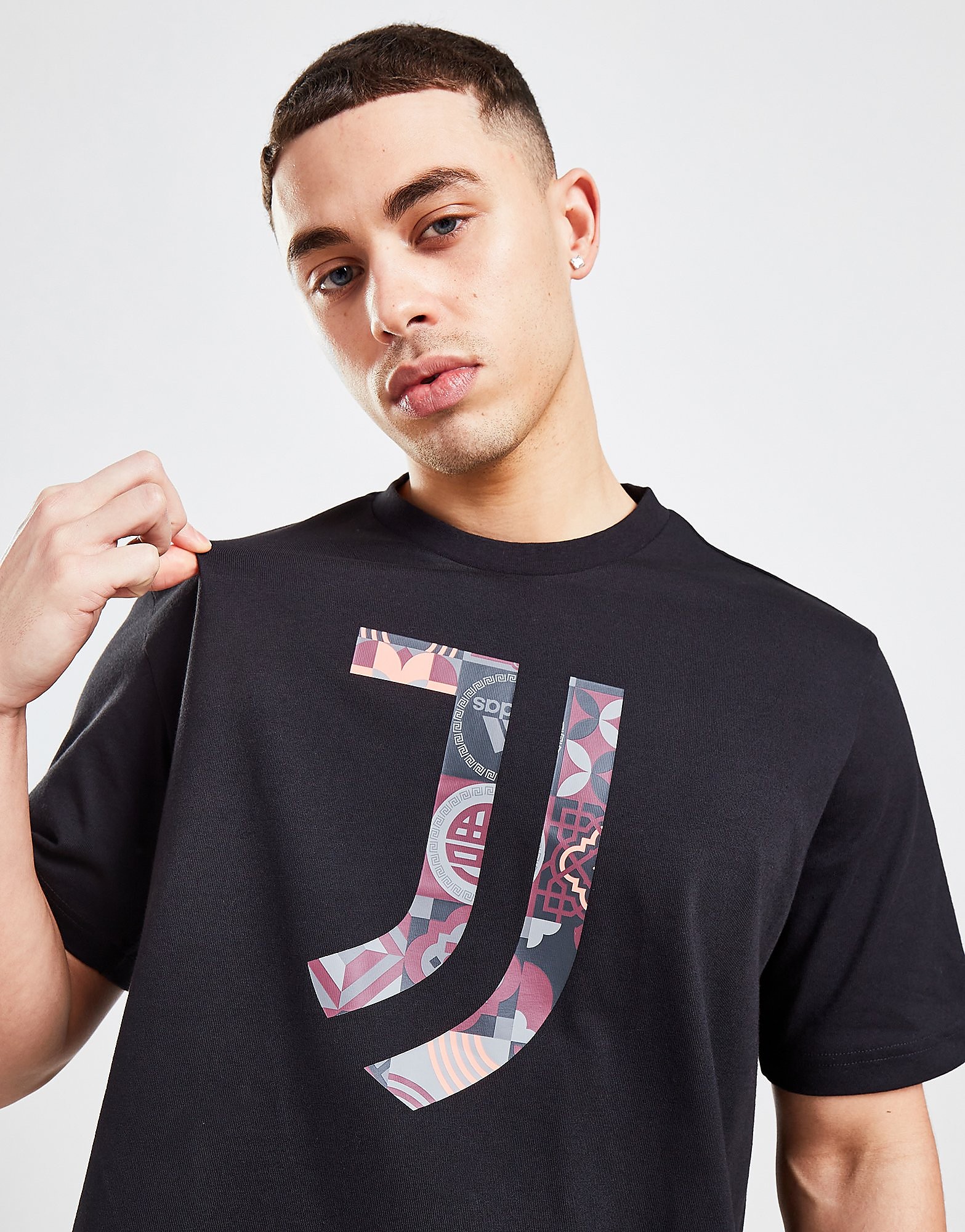 adidas Juventus FC Chinese New Year T-Shirt - Black - Mens, Black