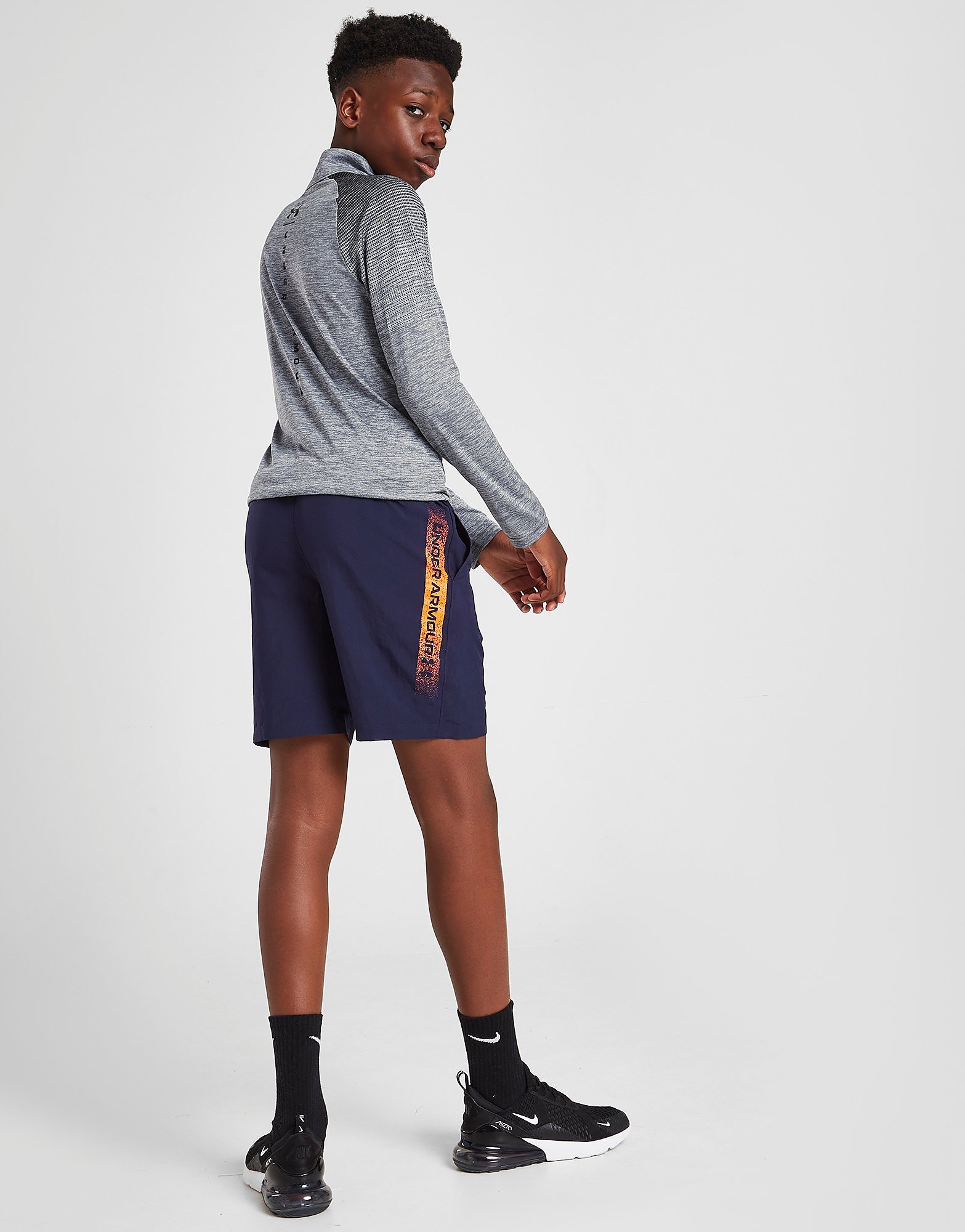 

Under Armour Fade Graphic Shorts Junior - Navy - Kids, Navy