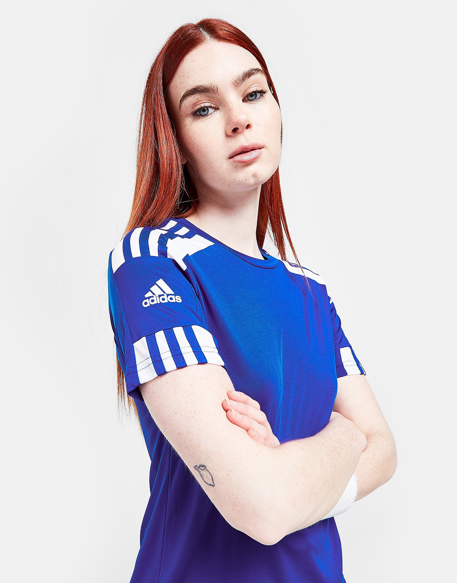

adidas Squadra Shirt - Blue - Womens, Blue