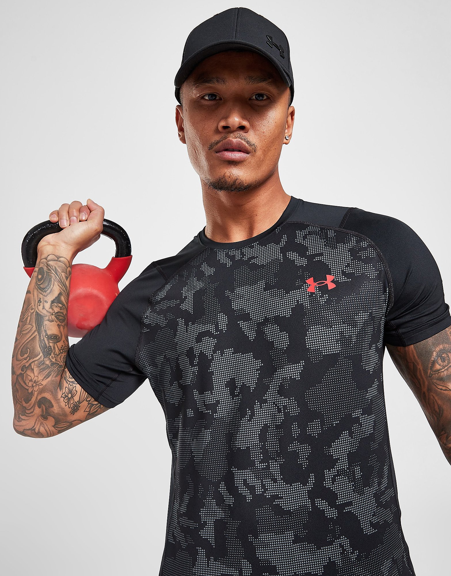 

Under Armour Camo T-Shirt - Only at JD - Black, Black