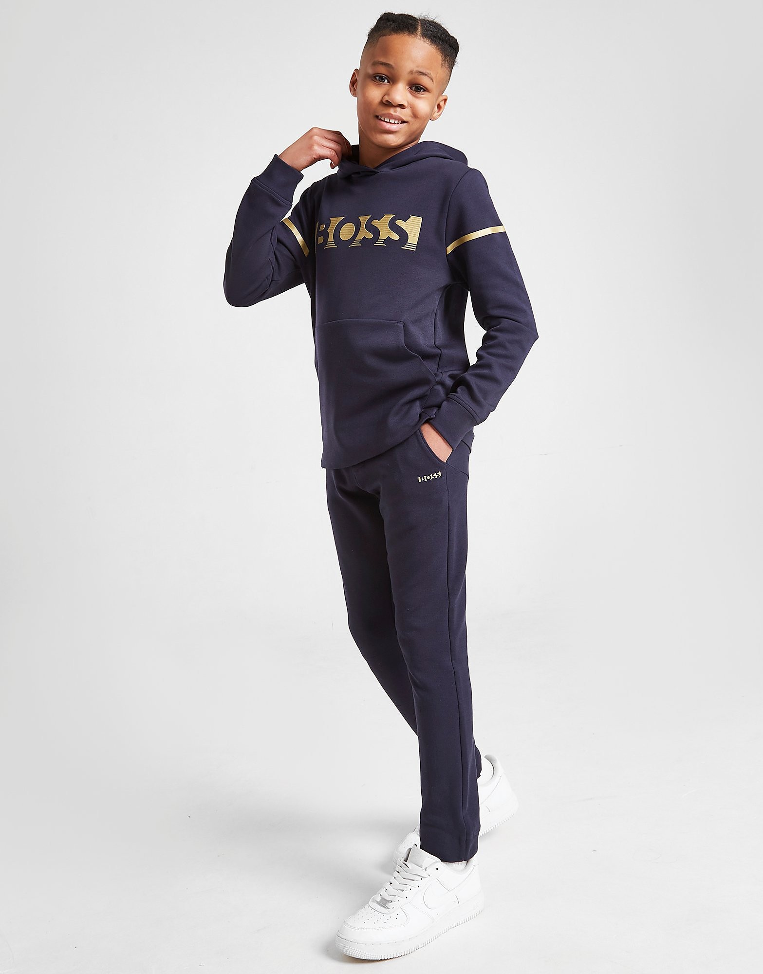 BOSS Track Pants Junior - Navy - Kids, Navy