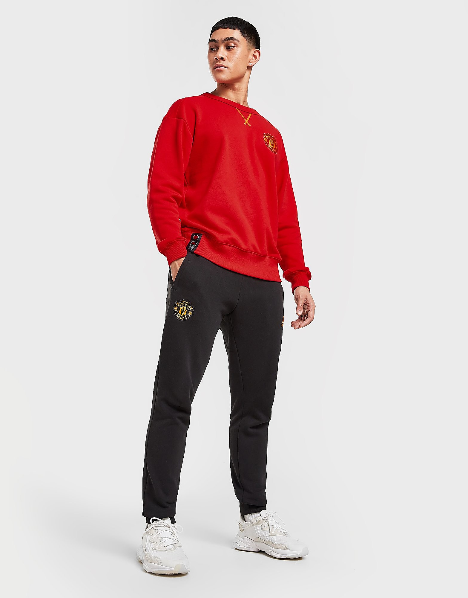 

adidas Manchester United FC Chinese New Year Joggers - Black - Mens, Black