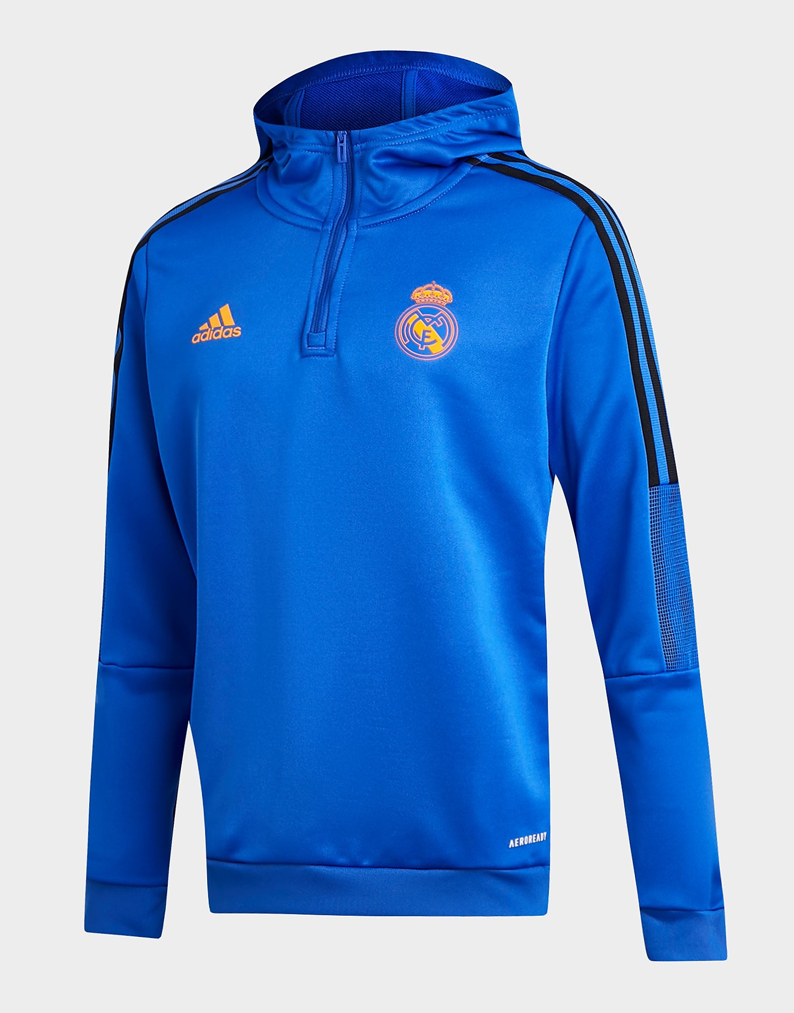 

adidas Real Madrid Track Hoodie Junior - Blue - Kids, Blue
