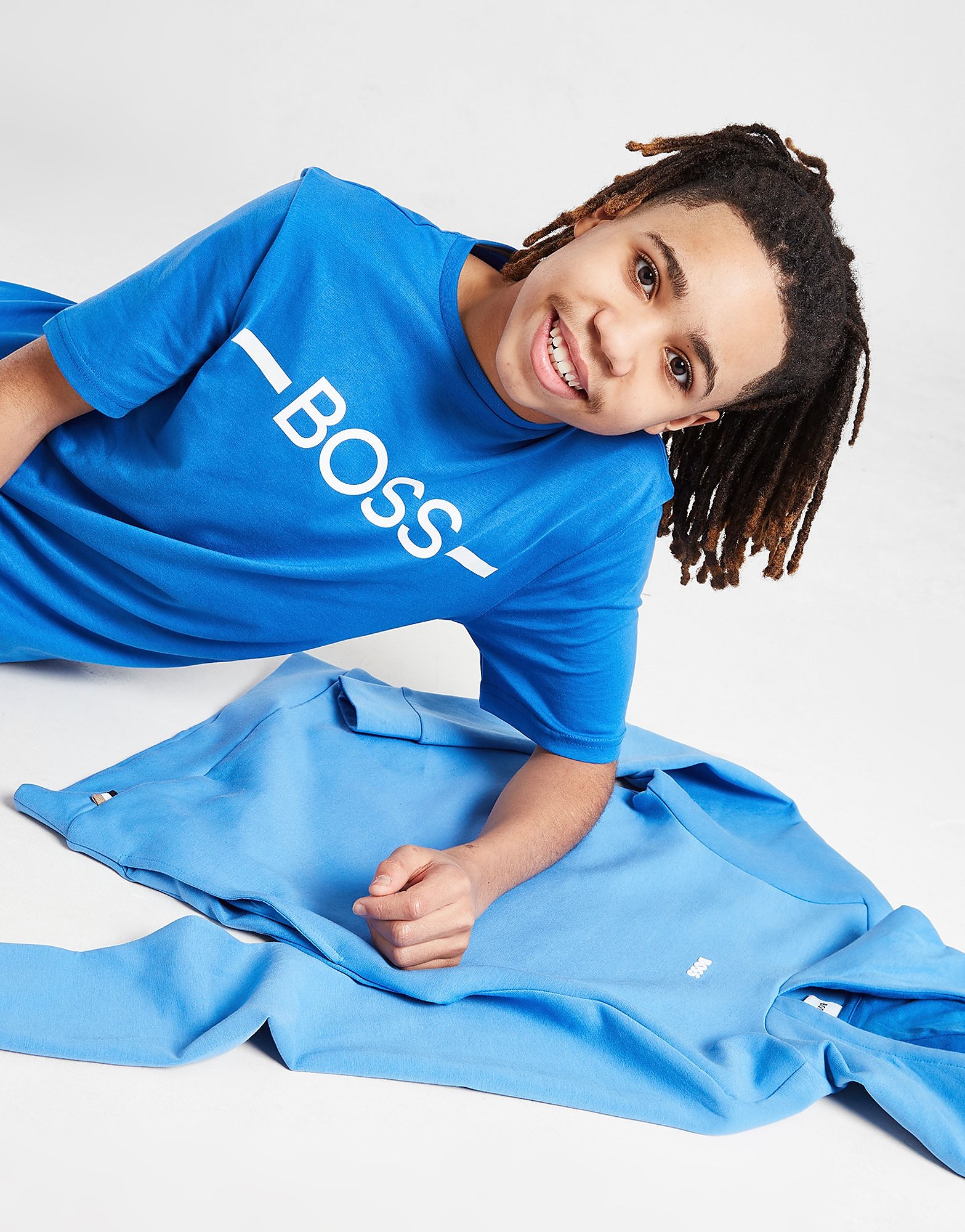 

BOSS Leisure T-Shirt Junior - Blue - Kids, Blue