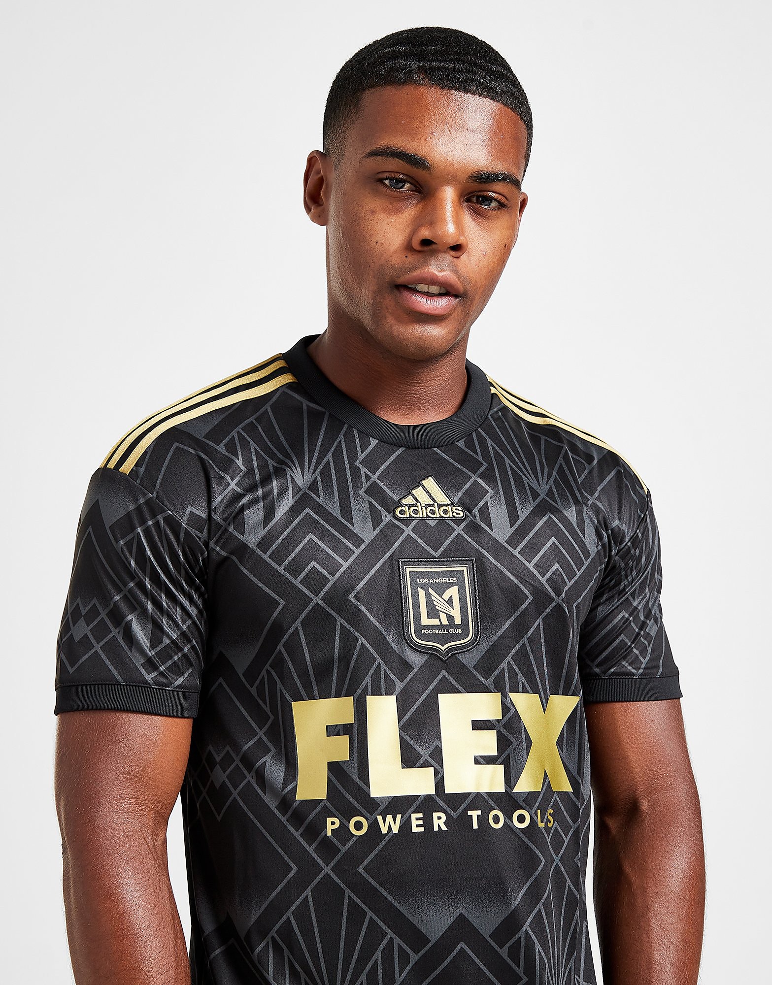 Adidas Los Angeles FC 2022/23 Home Shirt, Svart