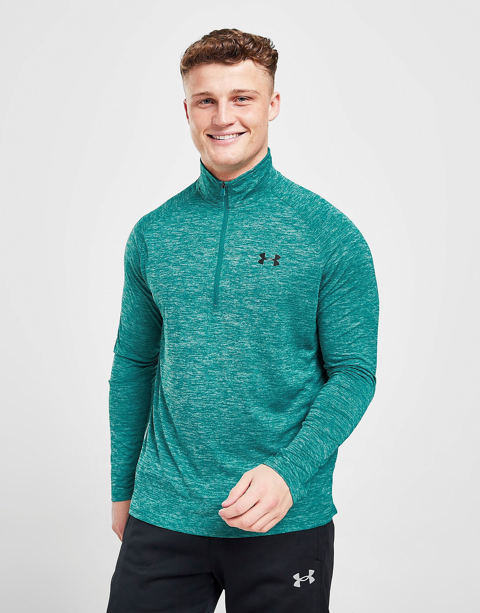 

Under Armour Tech 1/4 Zip Top - Blue - Mens, Blue