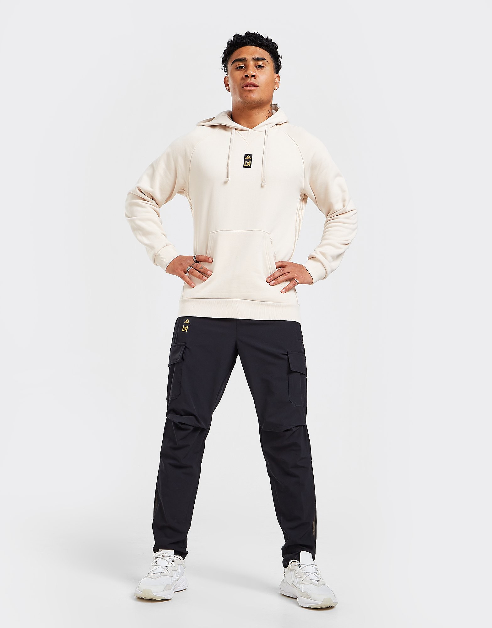 Adidas Los Angeles FC Travel Track Pants, Svart