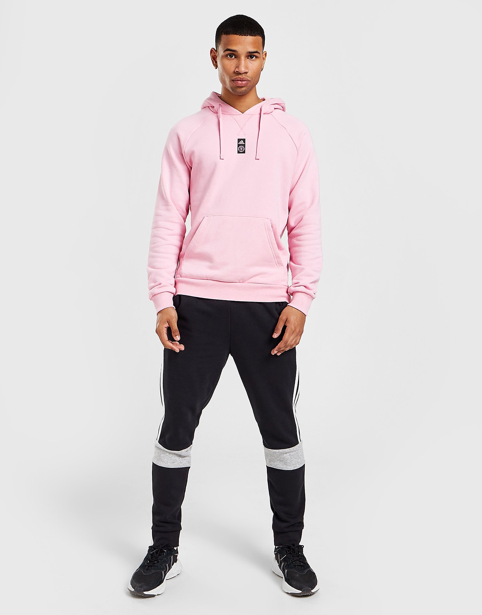

adidas Inter Miami CF Travel Hoodie - True Pink - Mens, True Pink
