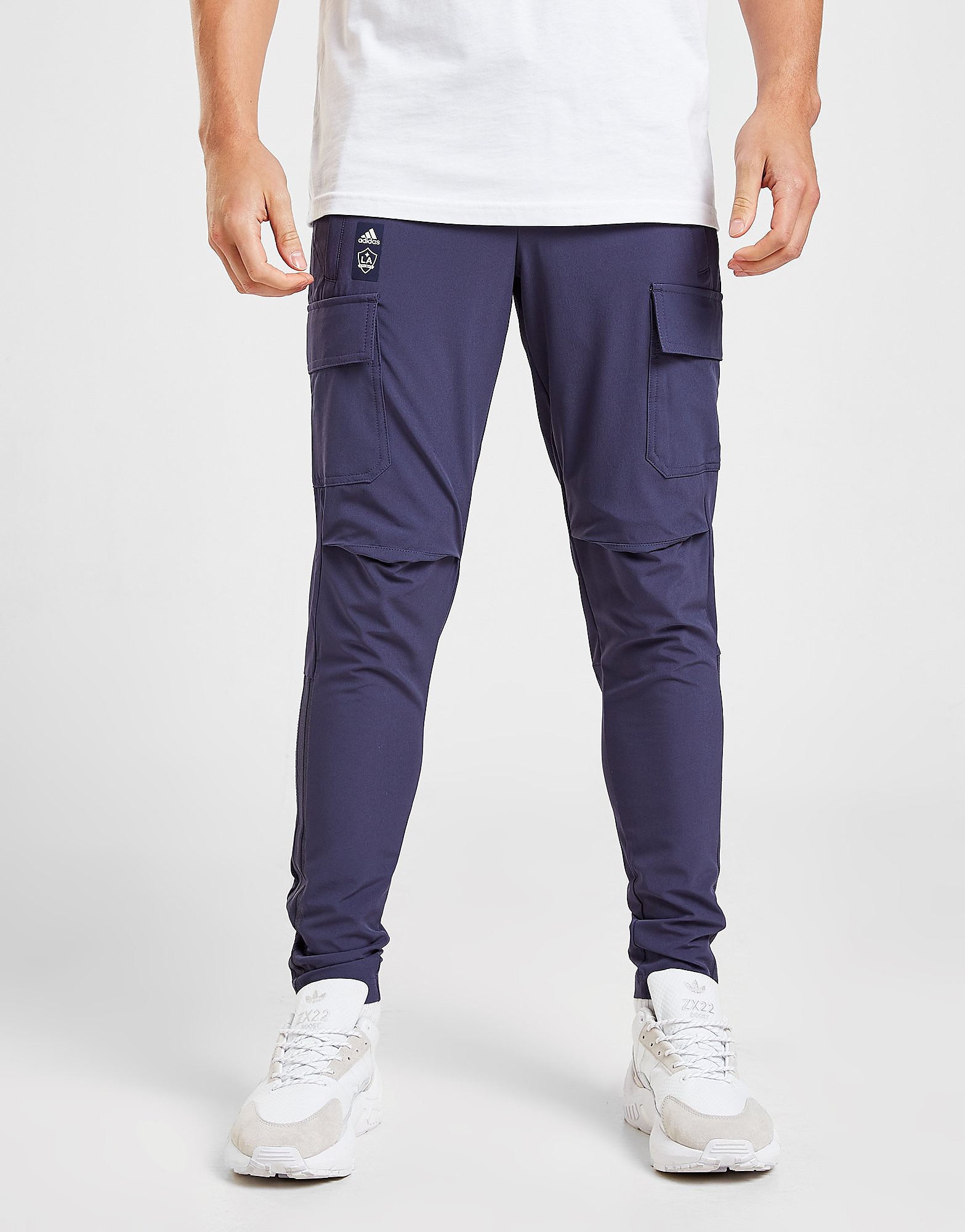 

adidas LA Galaxy Travel Track Pants - Shadow Navy - Mens, Shadow Navy