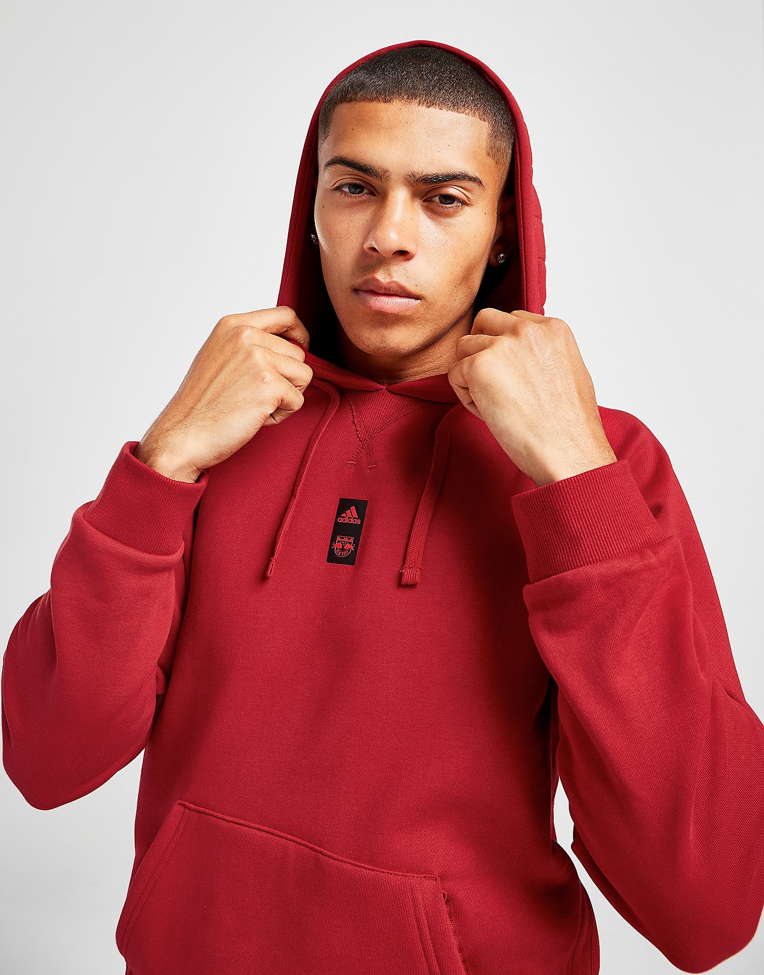 

adidas New York Red Bulls Travel Hoodie - Team Victory Red - Mens, Team Victory Red