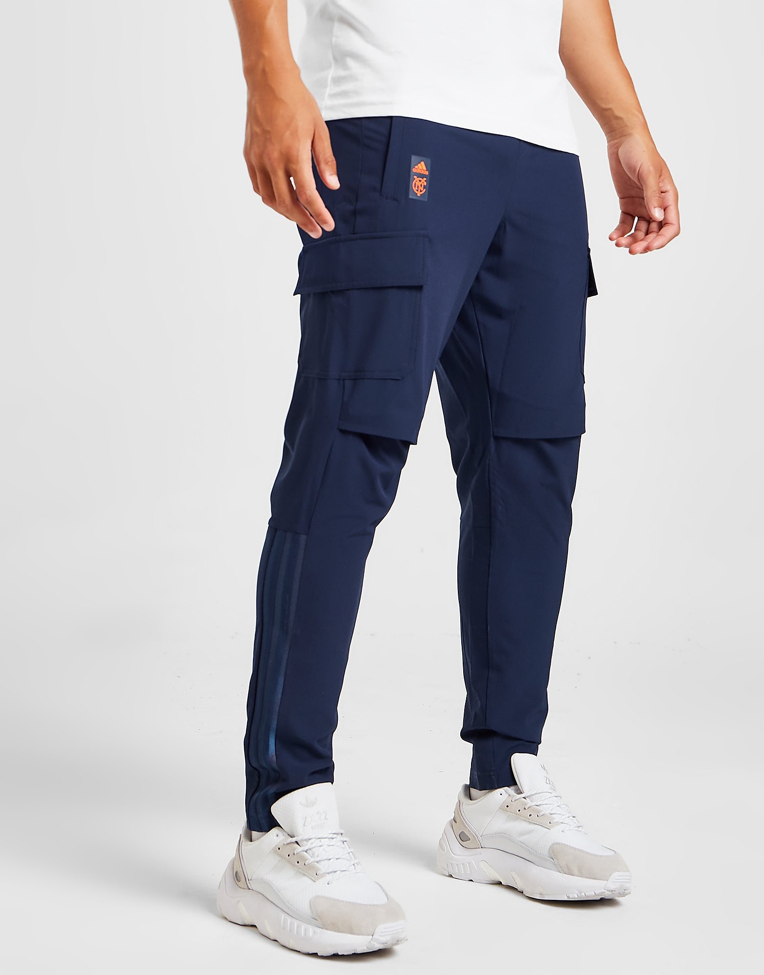 

adidas New York City FC Travel Track Pants - Navy - Mens, Navy