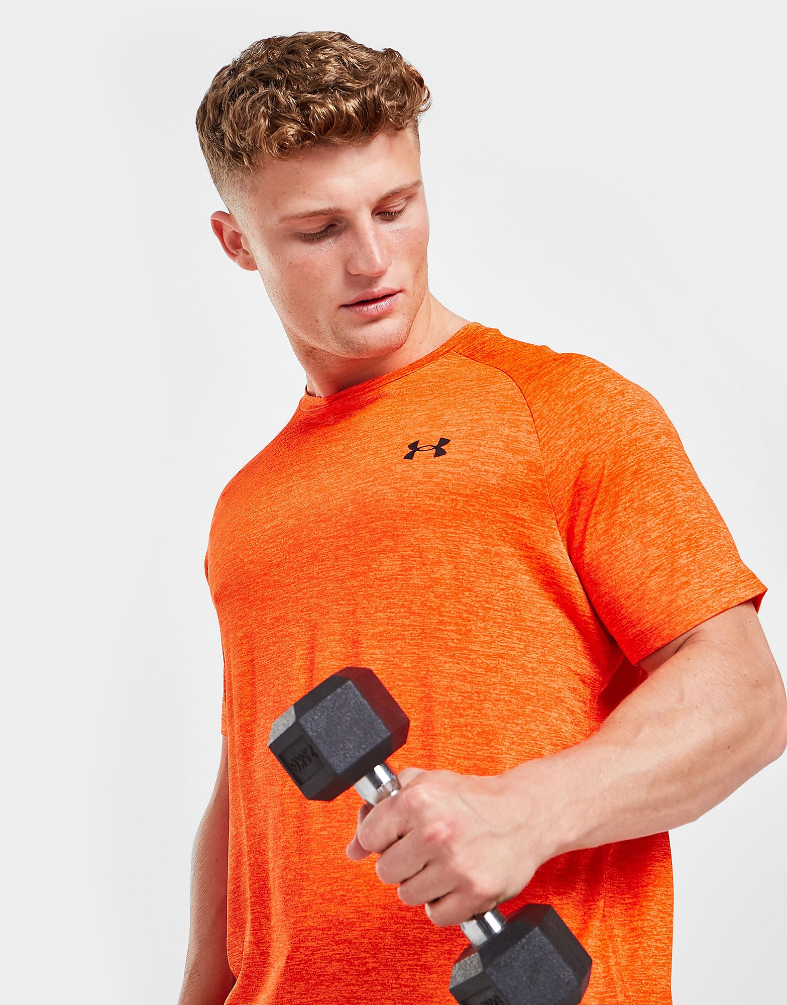 

Under Armour Tech T-Shirt - Orange - Mens, Orange