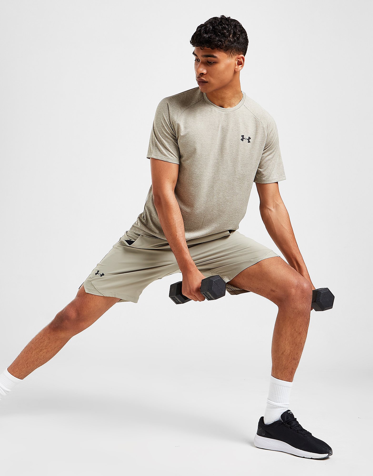 

Under Armour Tech 2.0 T-Shirt - Brown - Mens, Brown