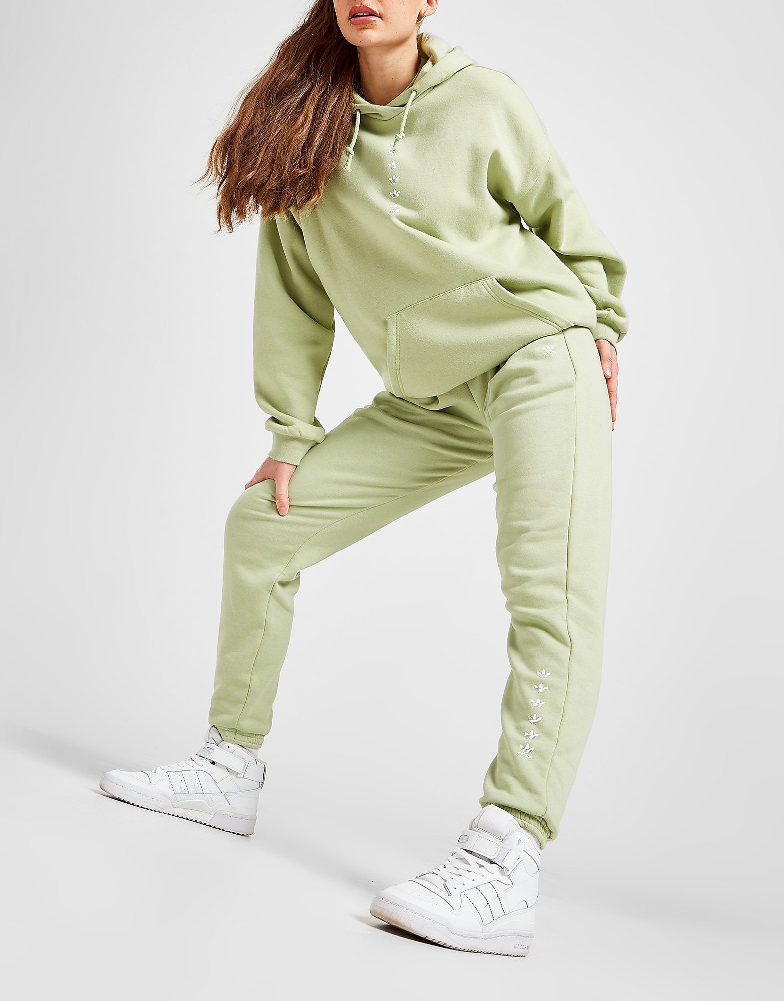 

adidas Originals Micro Trefoil Joggers - Only at JD - Green - Womens, Green