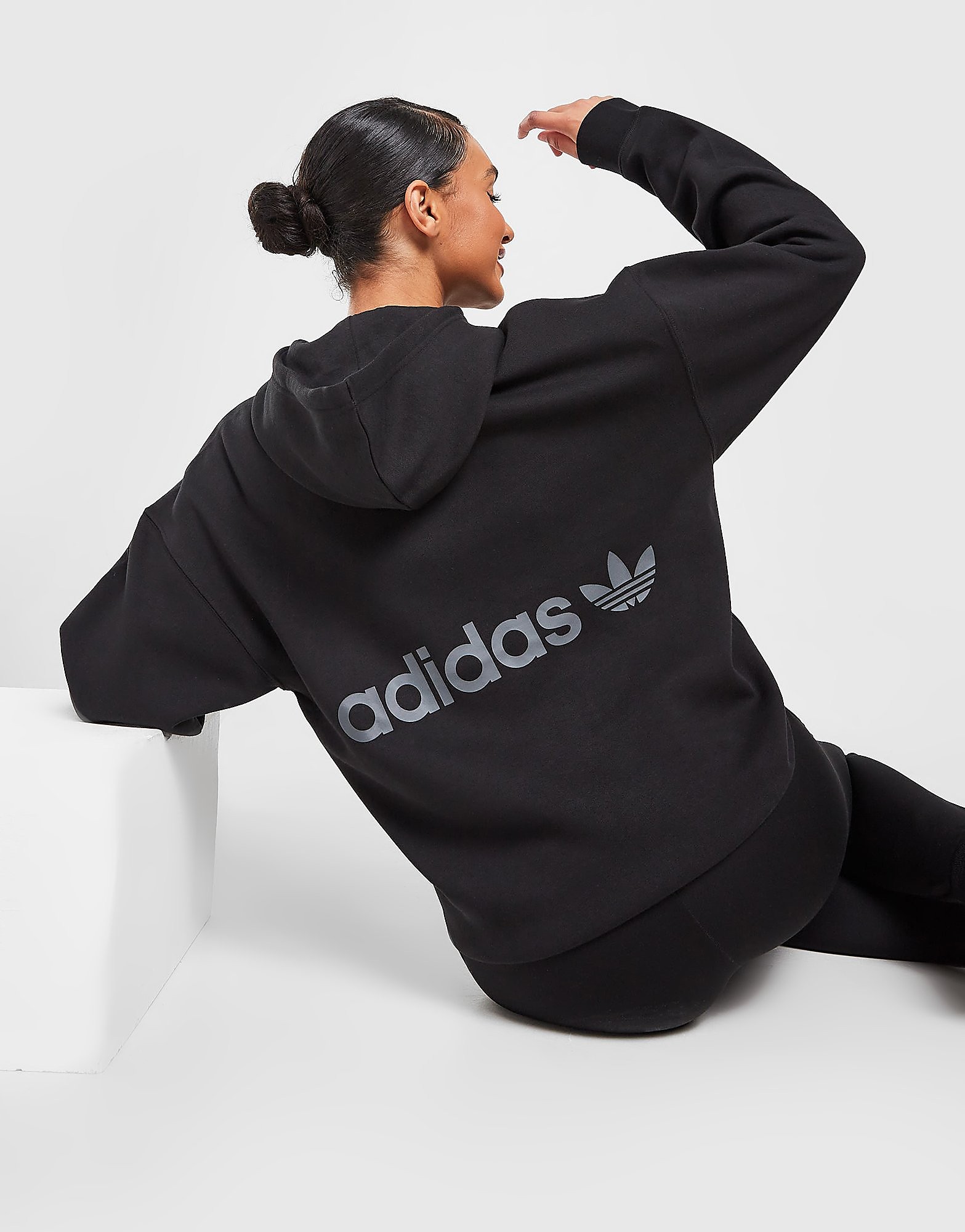 

adidas Originals Boyfriend Hoodie - Only at JD - BLACK - Womens, BLACK