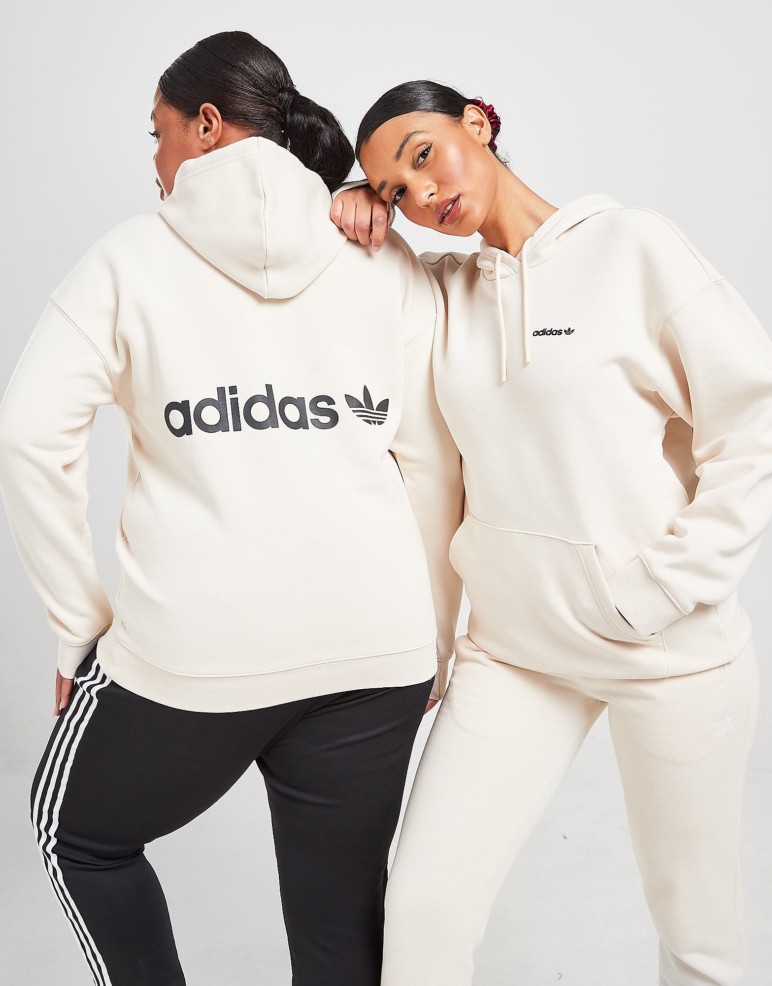 

adidas Originals Boyfriend Hoodie - Only at JD - White - Womens, White