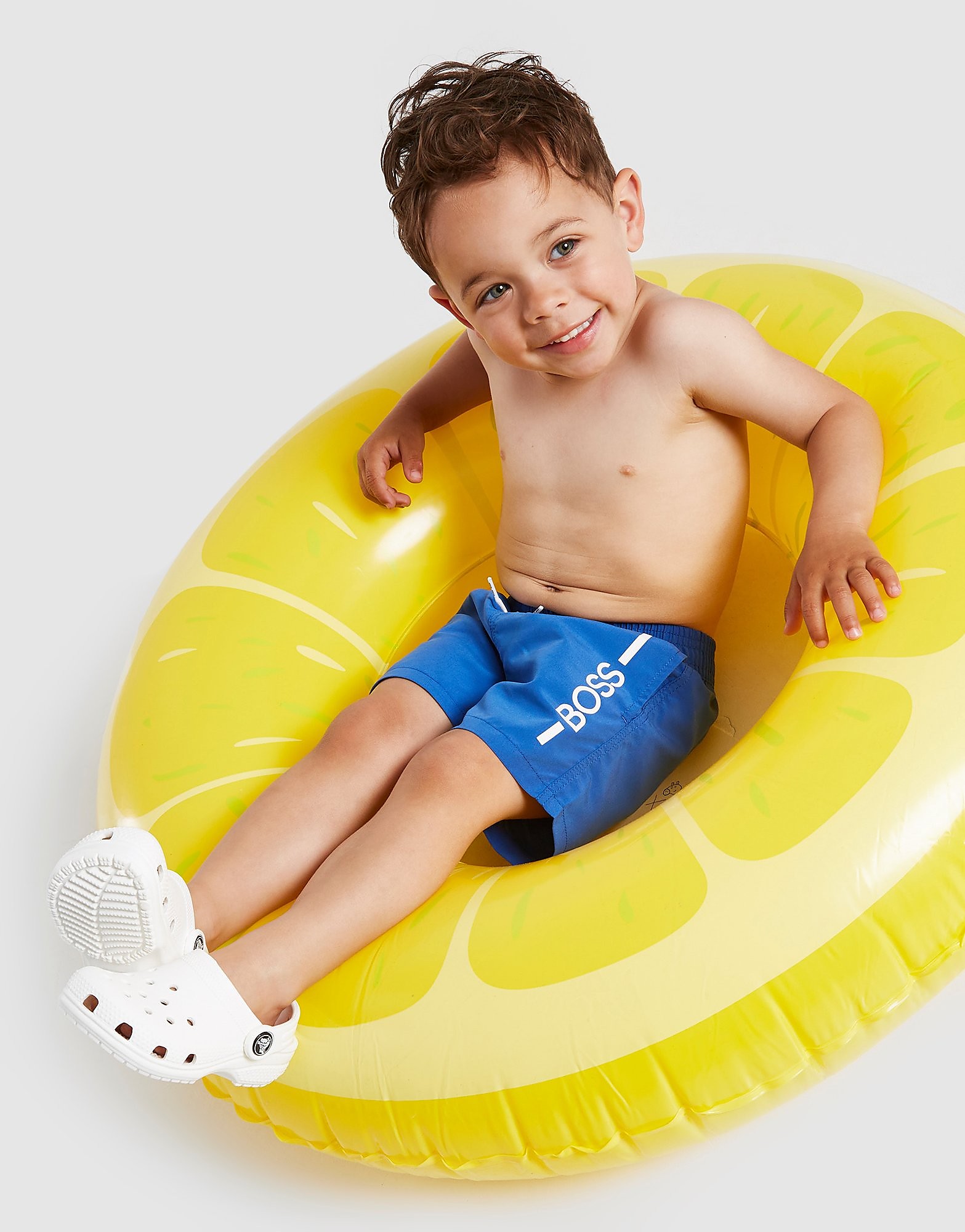 

BOSS Essential Swim Shorts Infant - Blue - Kids, Blue