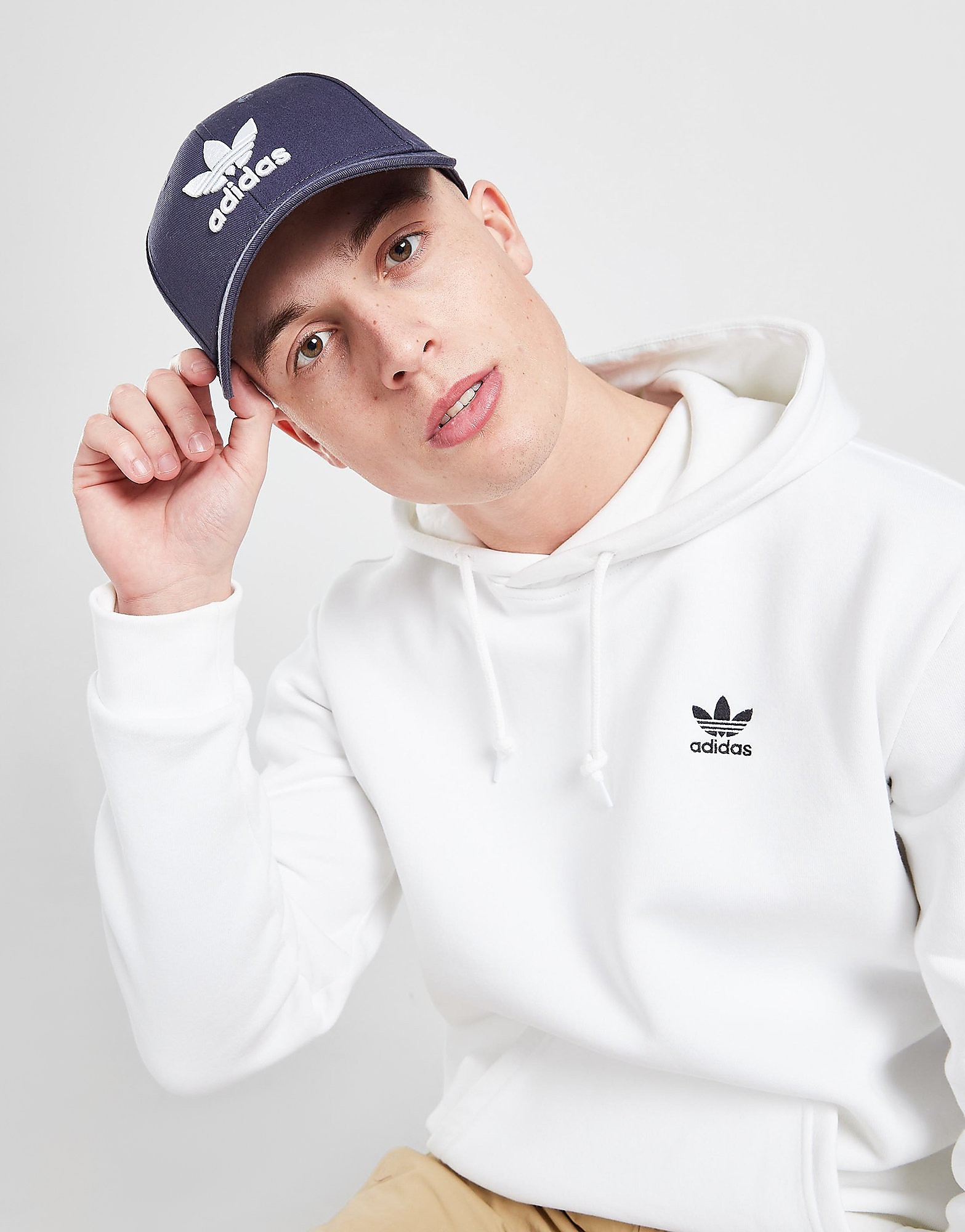 

adidas Originals TREFOIL BASEBALL CAP - BLUE - Womens, BLUE