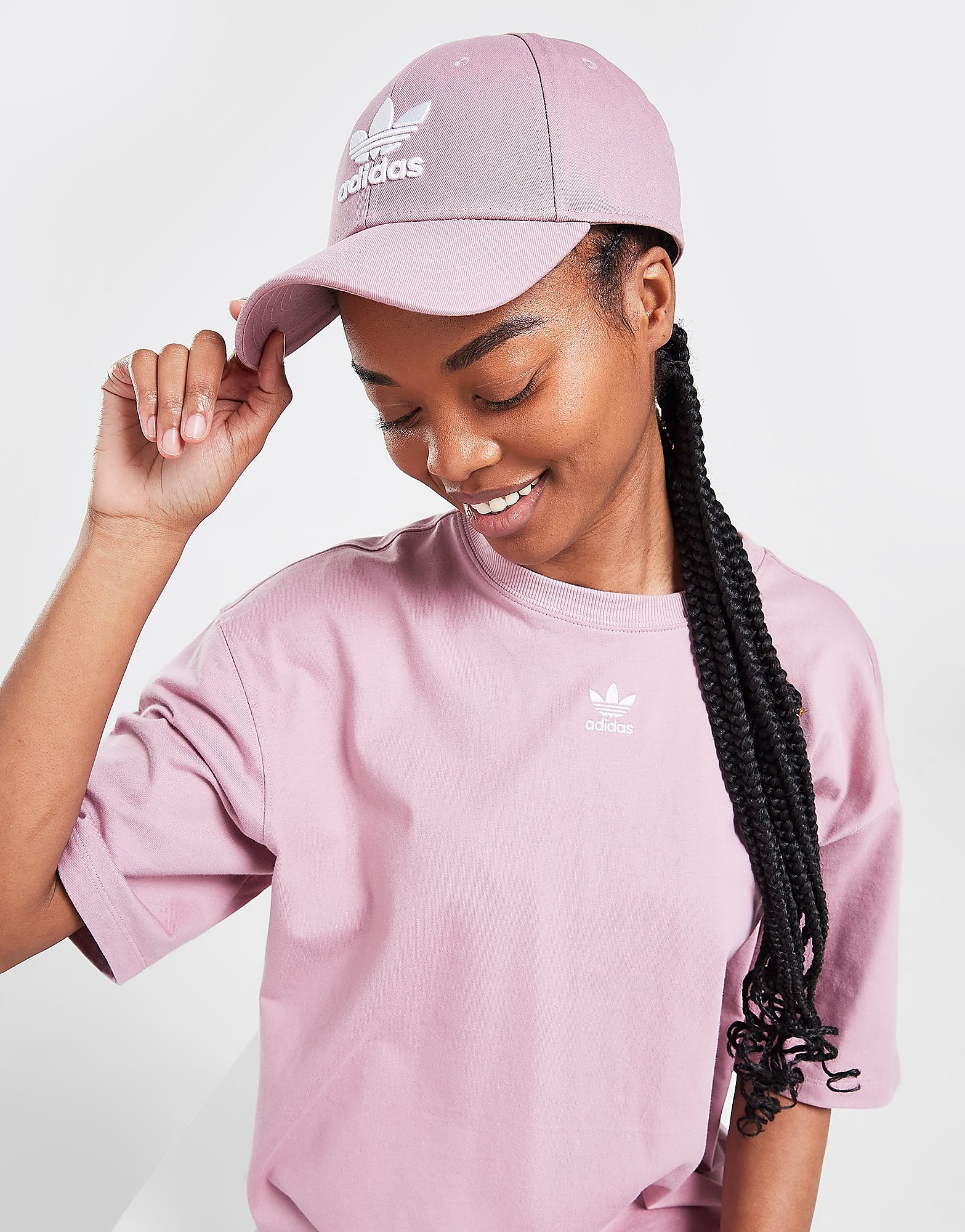 adidas Originals Trefoil Cap - PURPLE - Womens, PURPLE