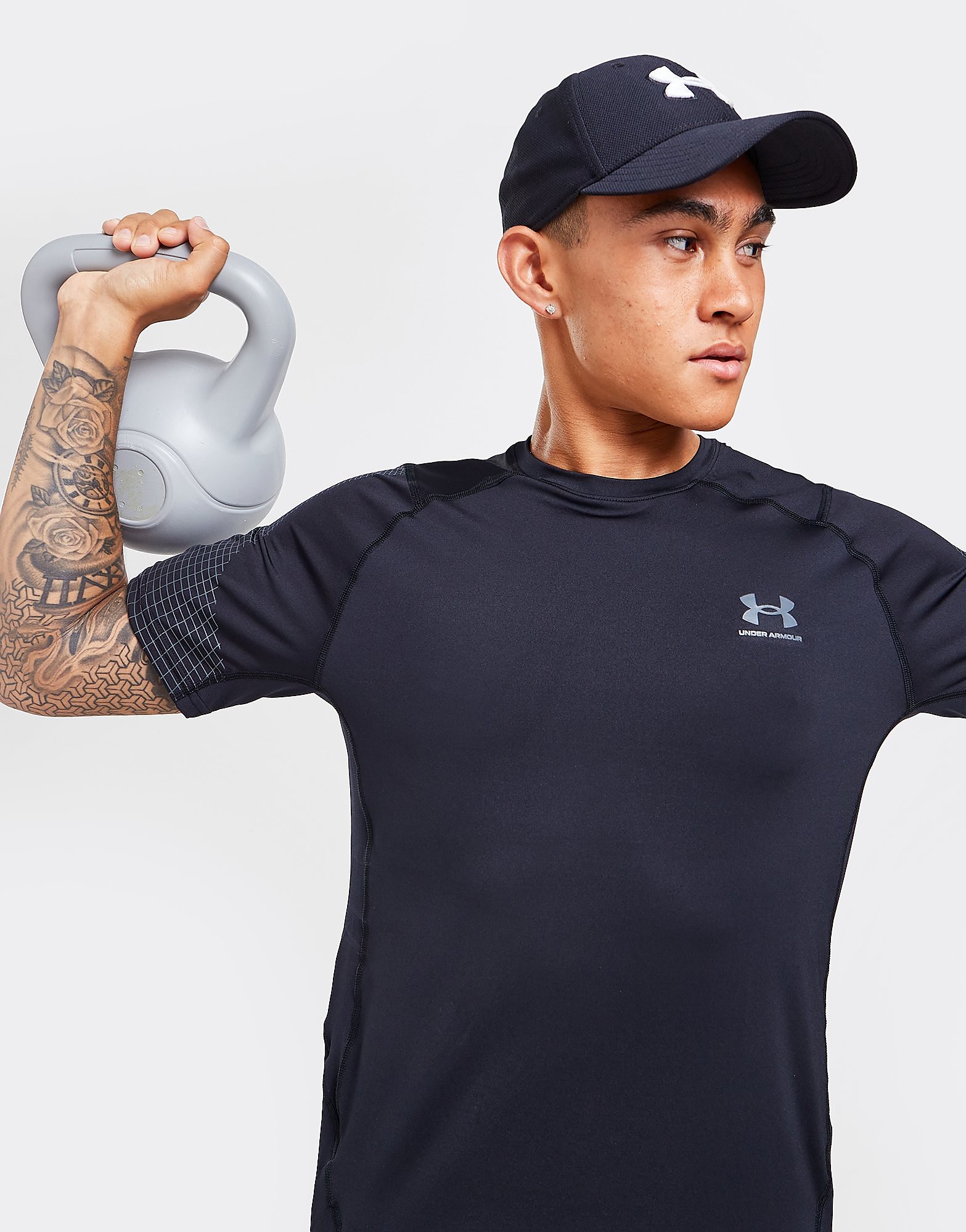 

Under Armour HeatGear Novelty T-Shirt - Black - Mens, Black