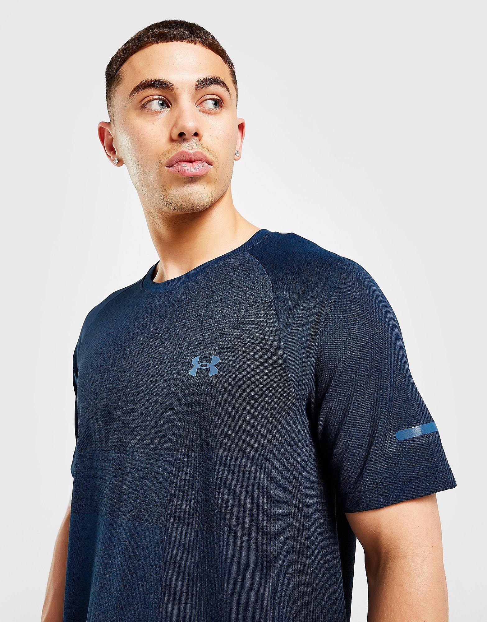 

Under Armour Run Seamless T-Shirt - Blue, Blue