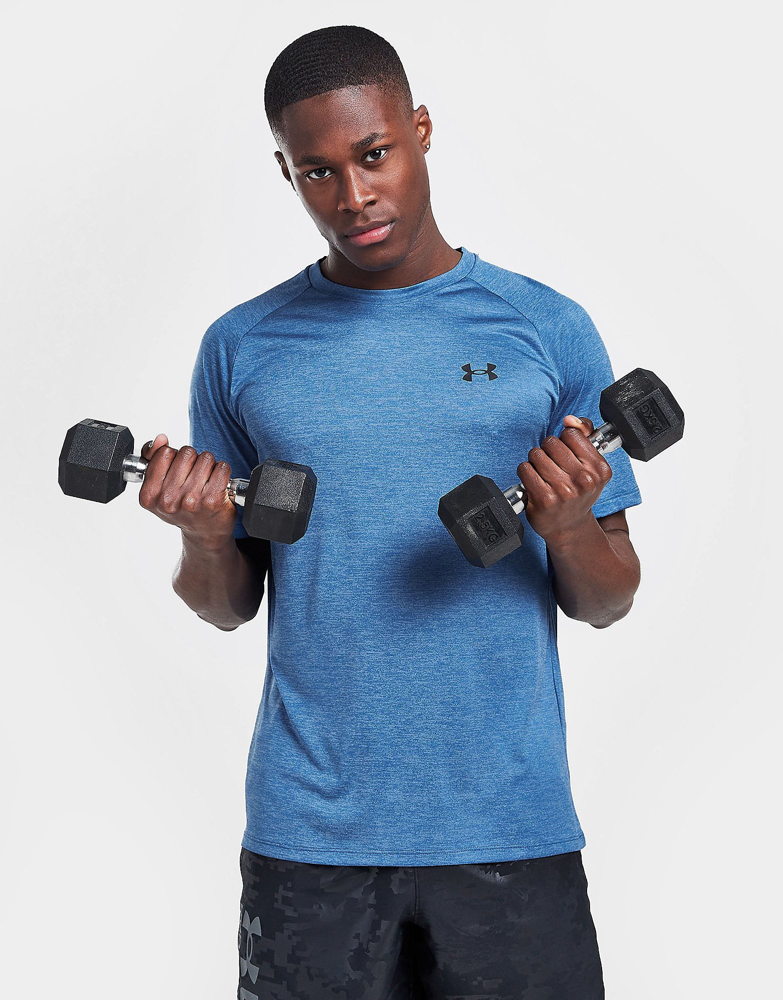 

Under Armour Tech T-Shirt - Blue - Mens, Blue