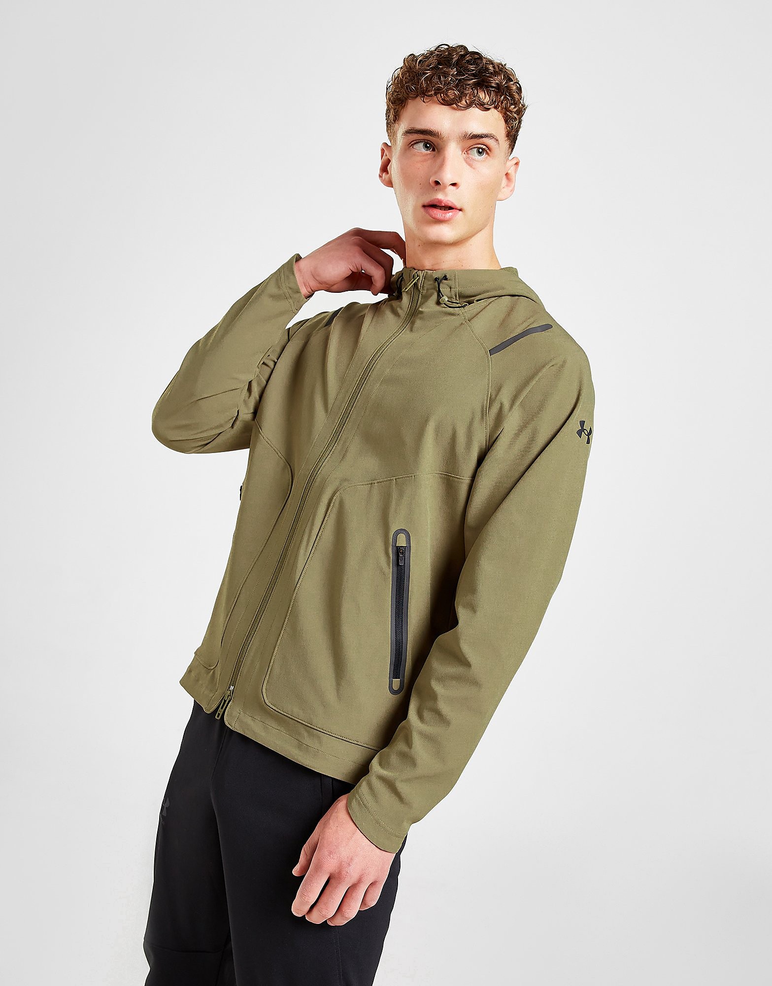 

Under Armour Unstoppable Woven Jacket - Green - Mens, Green