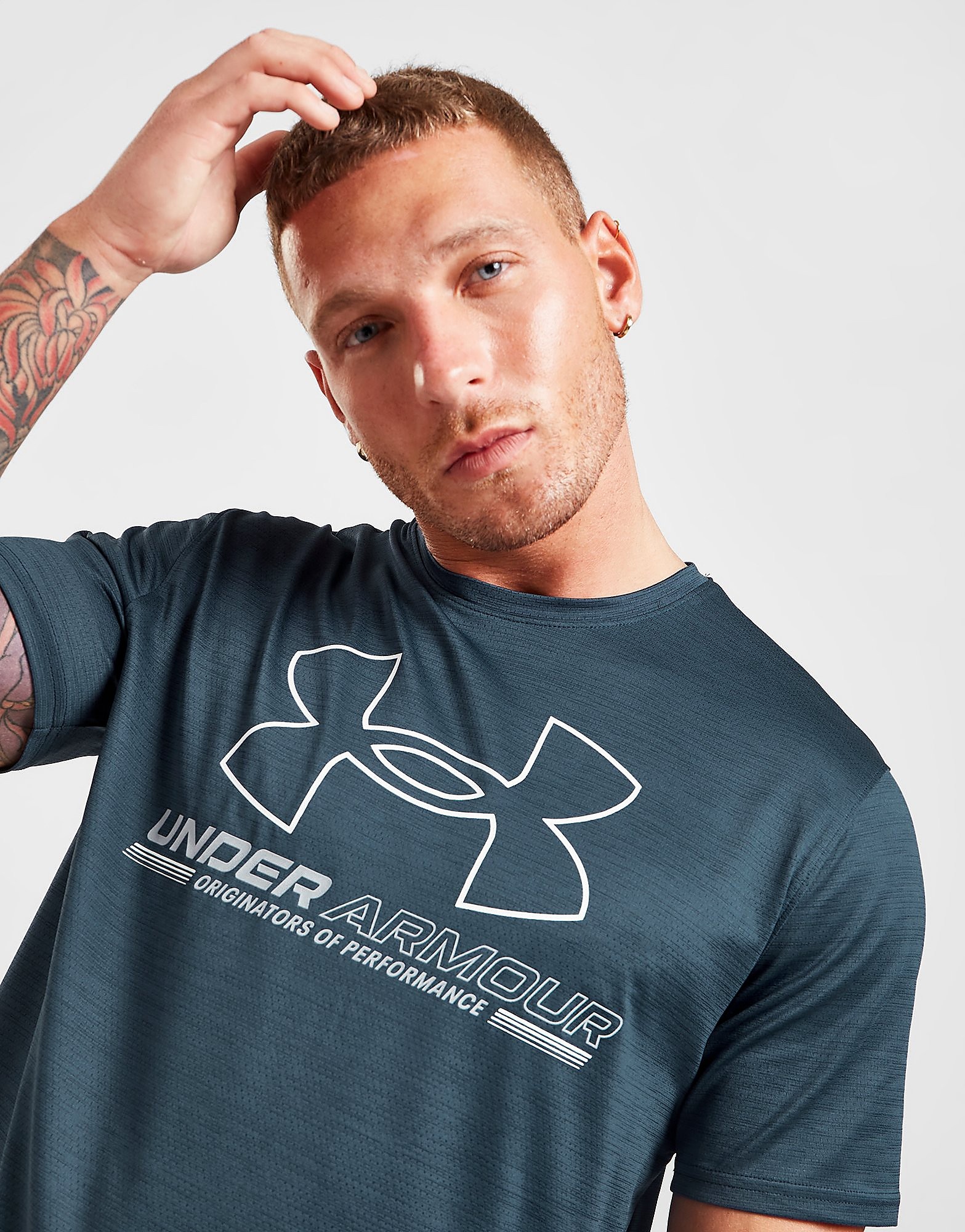 Under Armour Train Vent T-Shirt - Academy - Mens, Academy