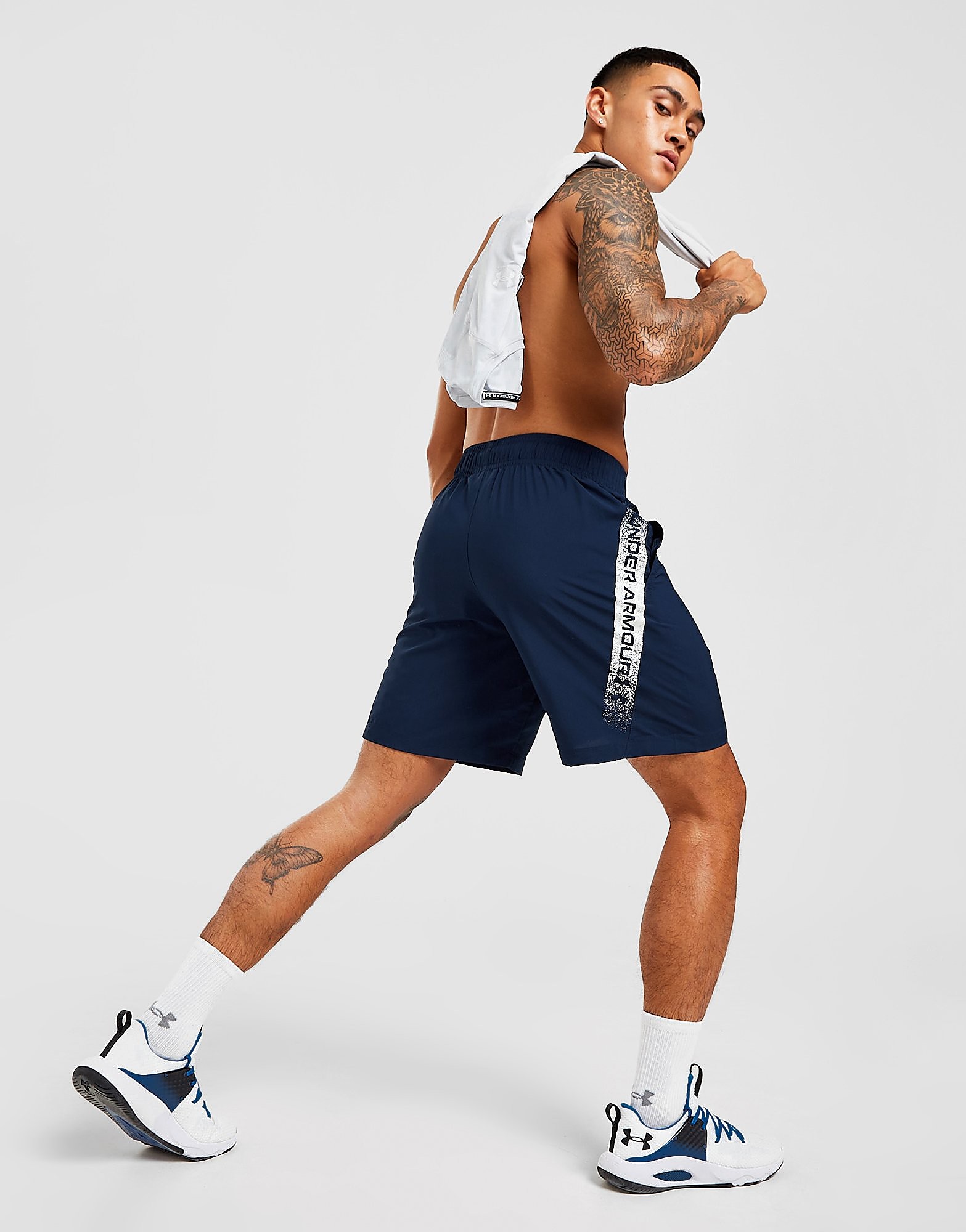 

Under Armour Woven Graphic Shorts - Blue - Mens, Blue