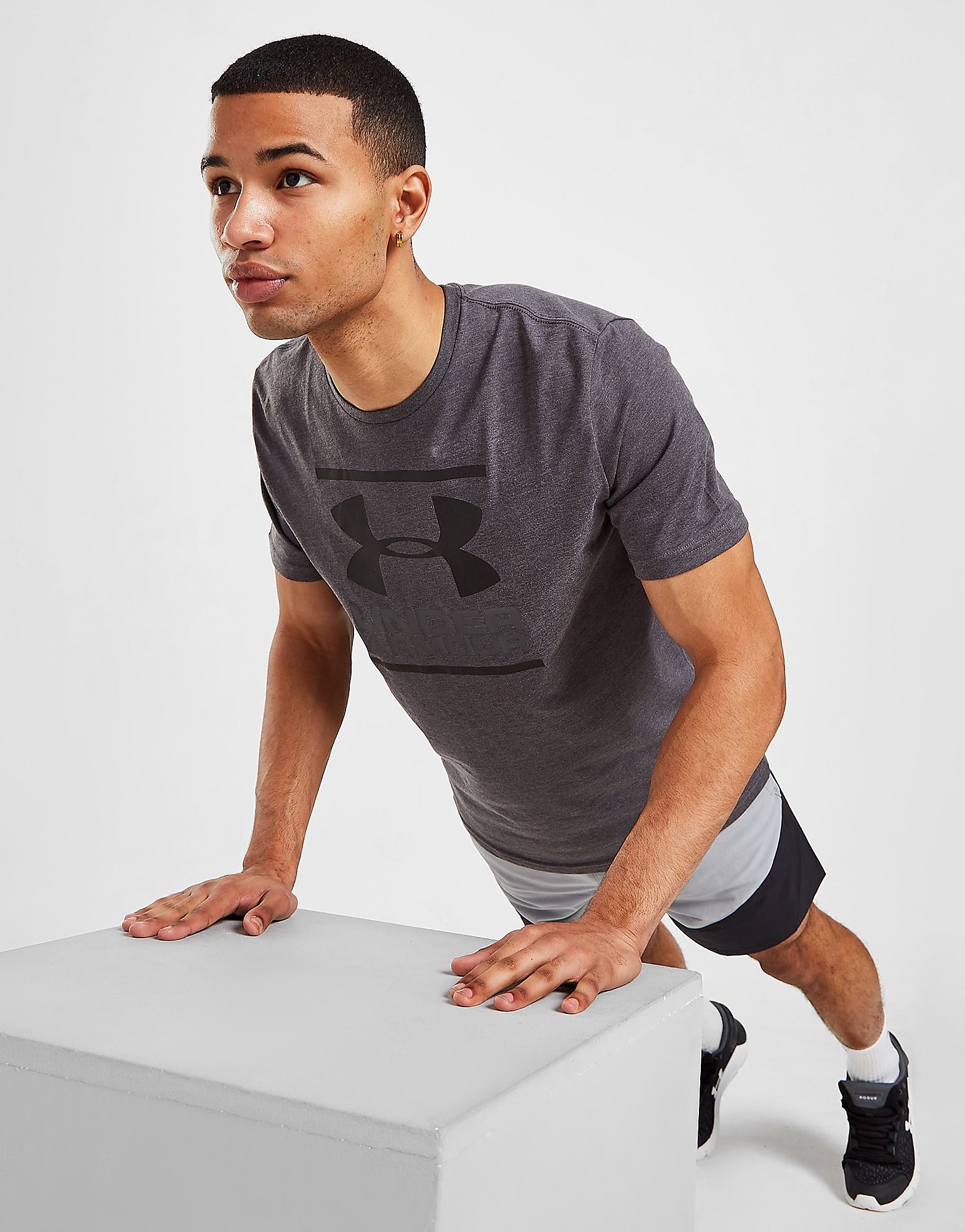 

Under Armour UA GL Foundation T-Shirt - Charcoal Medium Heather, Charcoal Medium Heather
