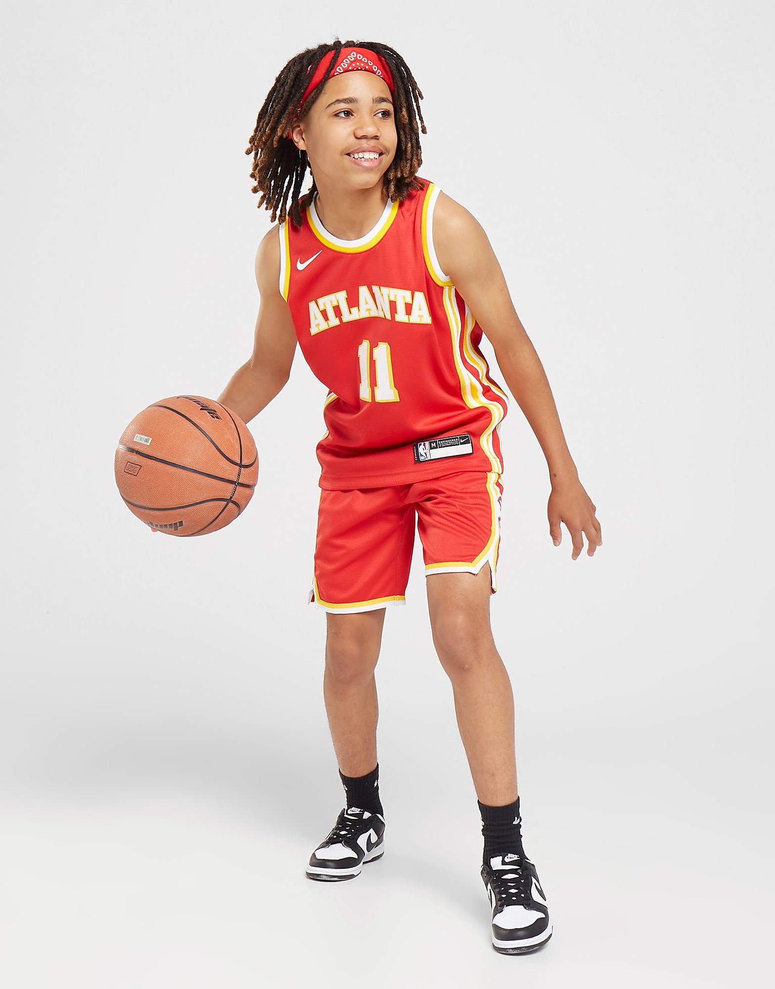 

Nike NBA Atlanta Hawks Shorts Junior - Red - Kids, Red