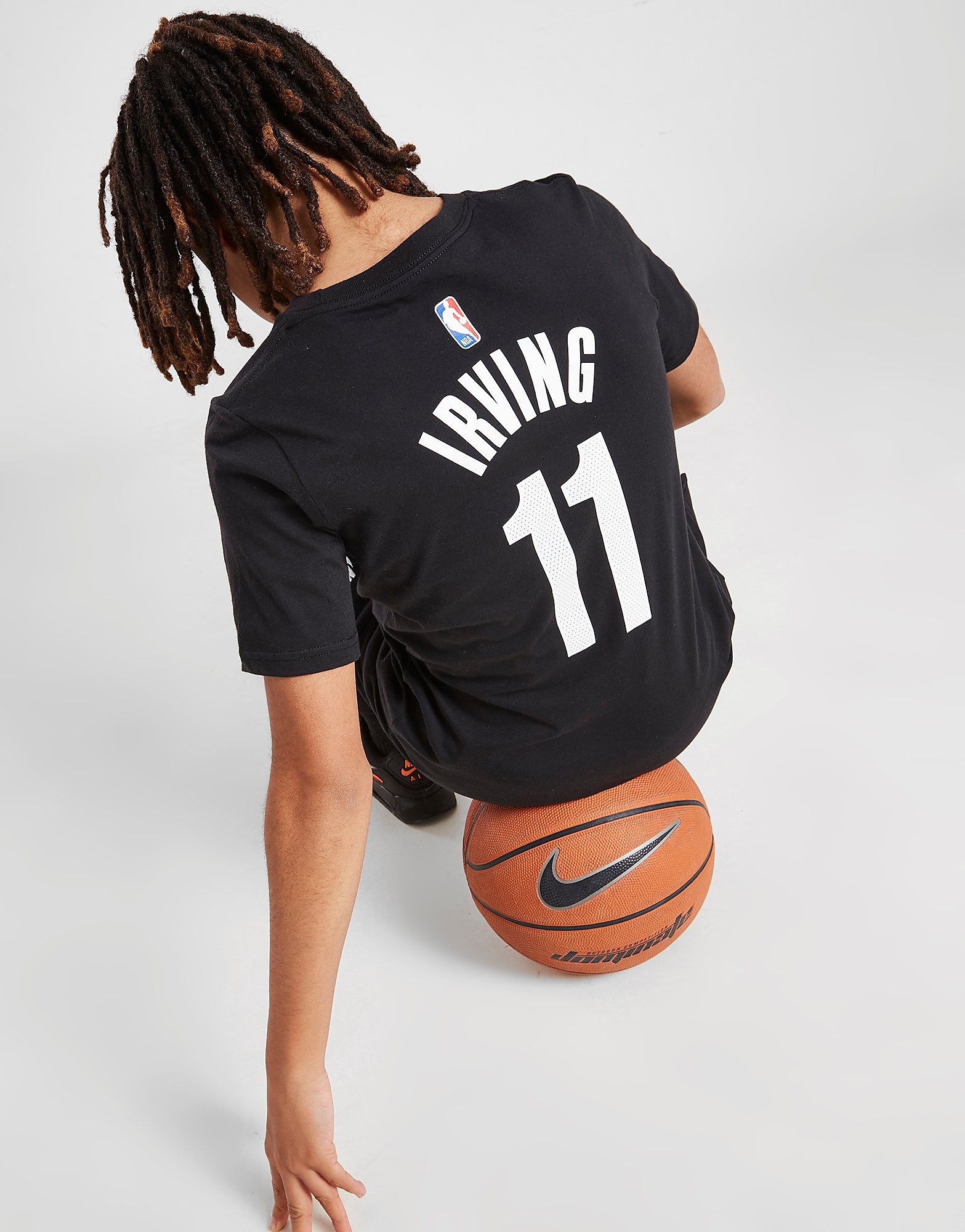 

Nike NBA Brooklyn Nets Irving #11 T-Shirt Junior - Black - Kids, Black