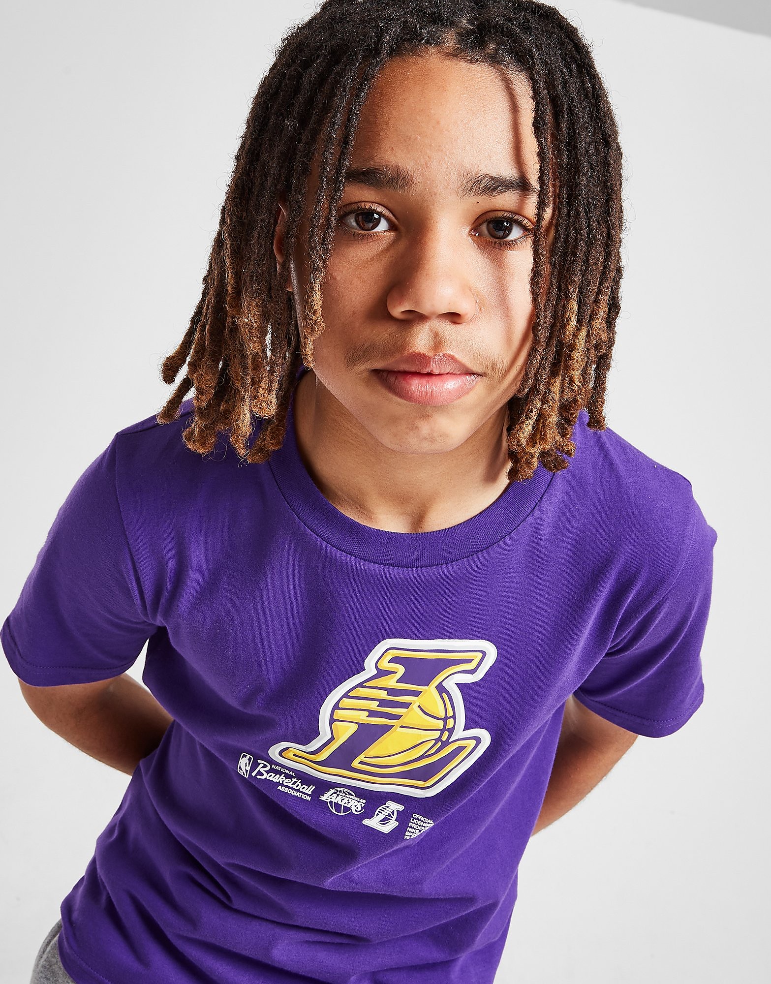 

Nike NBA LA Lakers Logo T-Shirt Junior - Purple/J - Kids, Purple/J