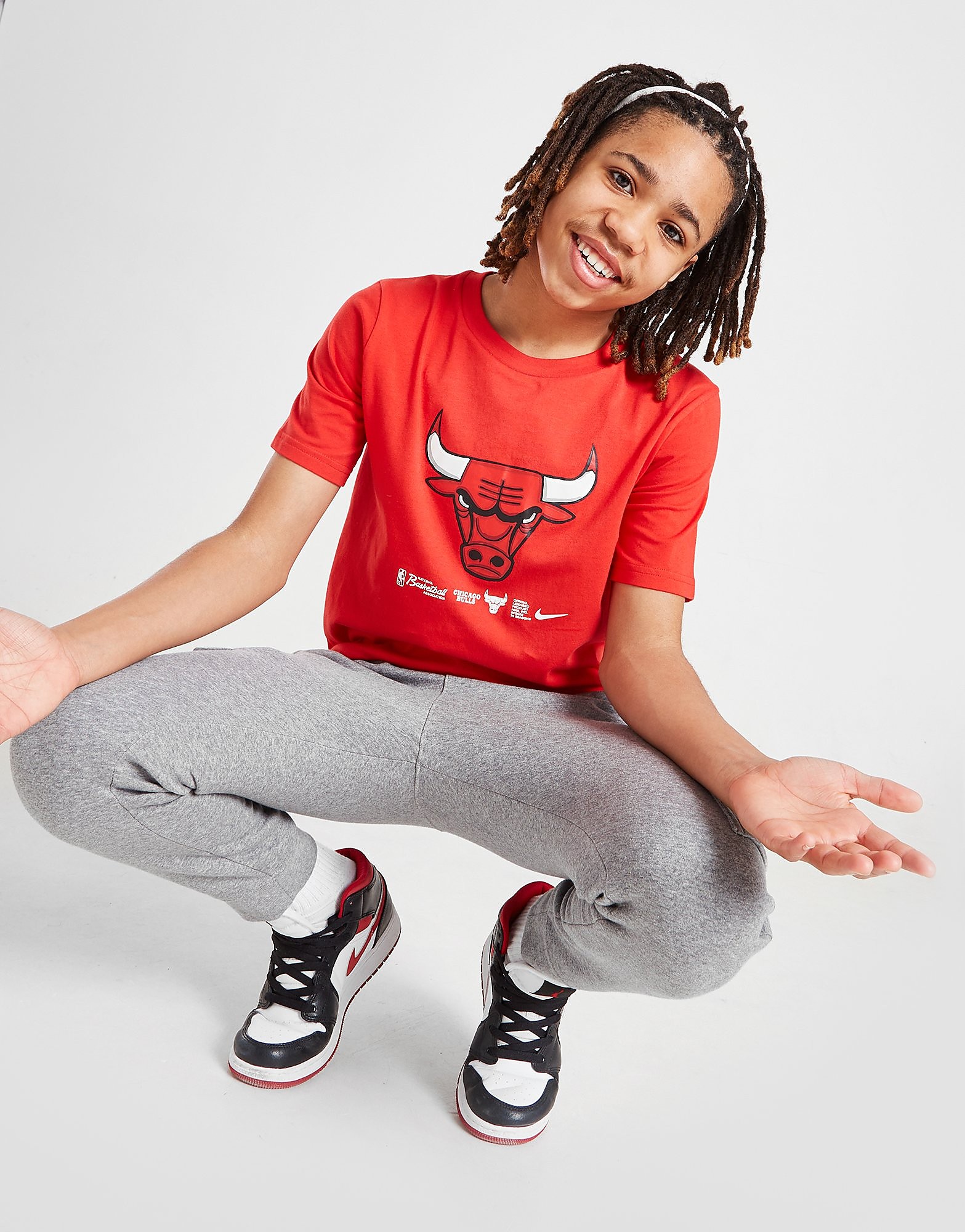 

Nike NBA Chicago Bulls Logo T-Shirt Junior - Red - Kids, Red